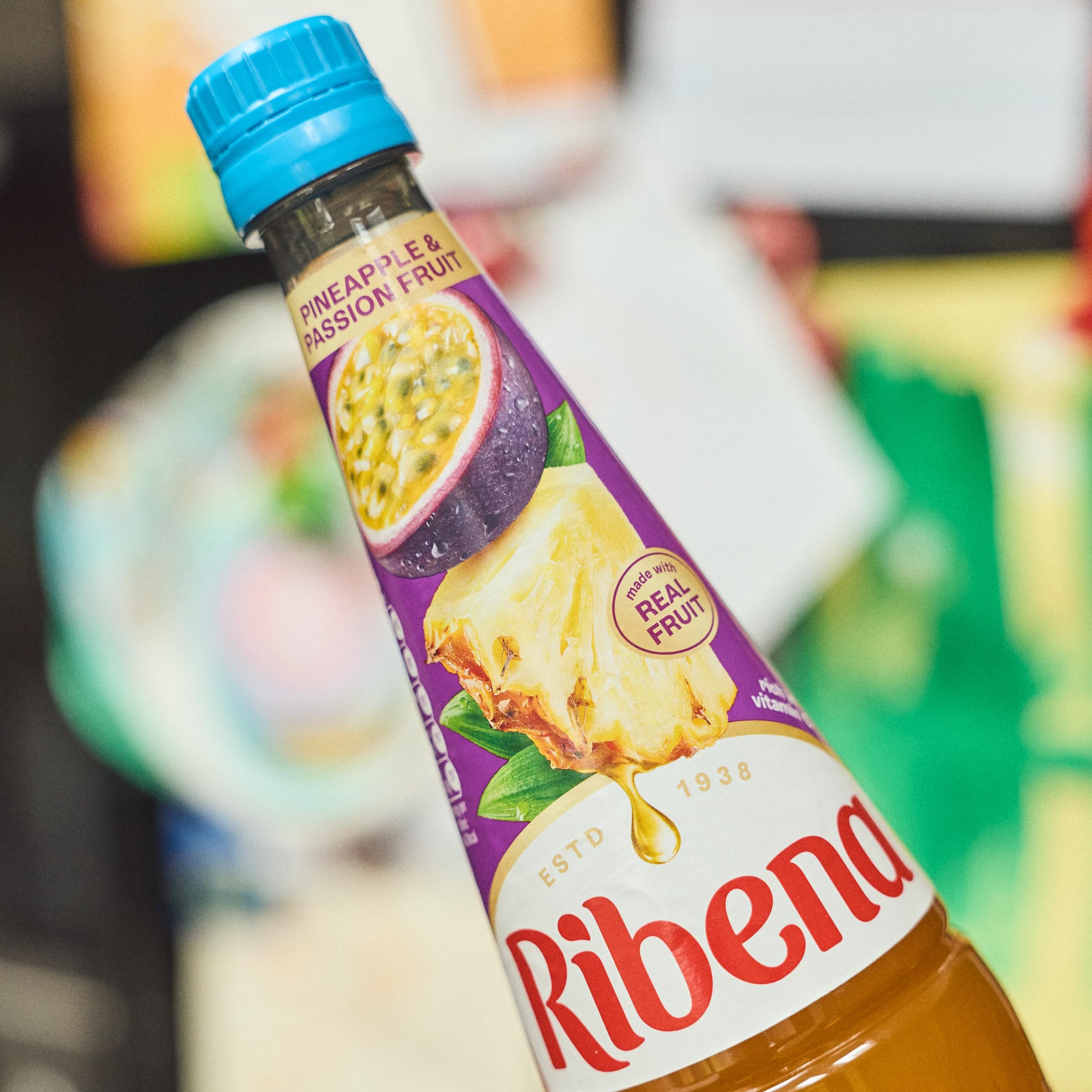 Ribena Pineapple and Passion Fruit Juice Drink No Added Sugar | 850 ml | Rich in Vitamin C 8