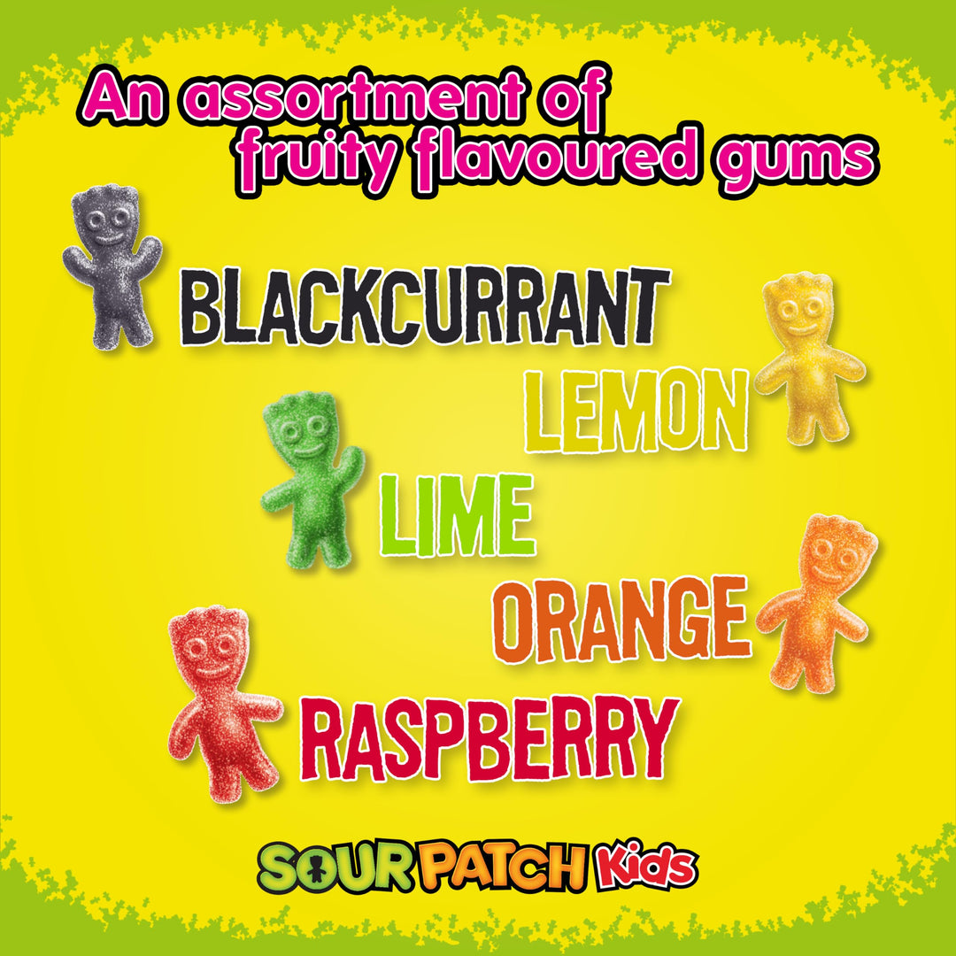 Sour Patch Kids Assortment - Soft & Chewy Sour Then Sweet Candies 350g