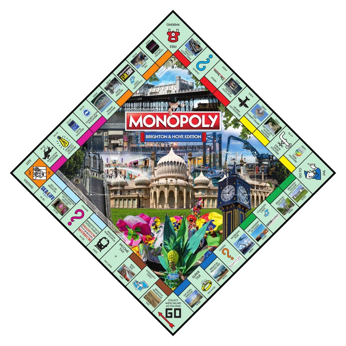 Winning Moves Monopoly Brighton Board Game | 2-6 Players | Ages 8+ | English 5