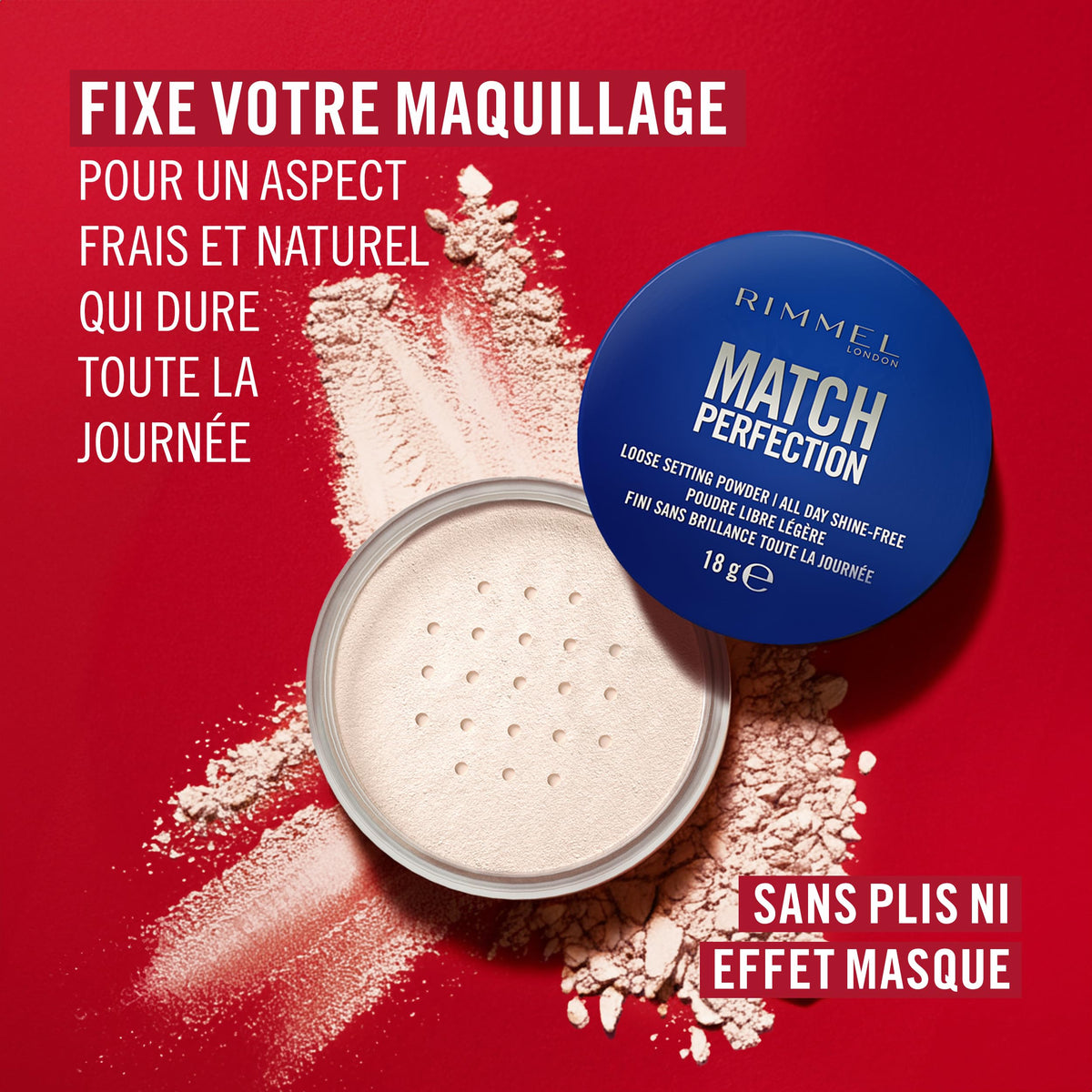 Rimmel Match Perfection Loose Setting Powder - Translucent, Lightweight, Shine Control 7