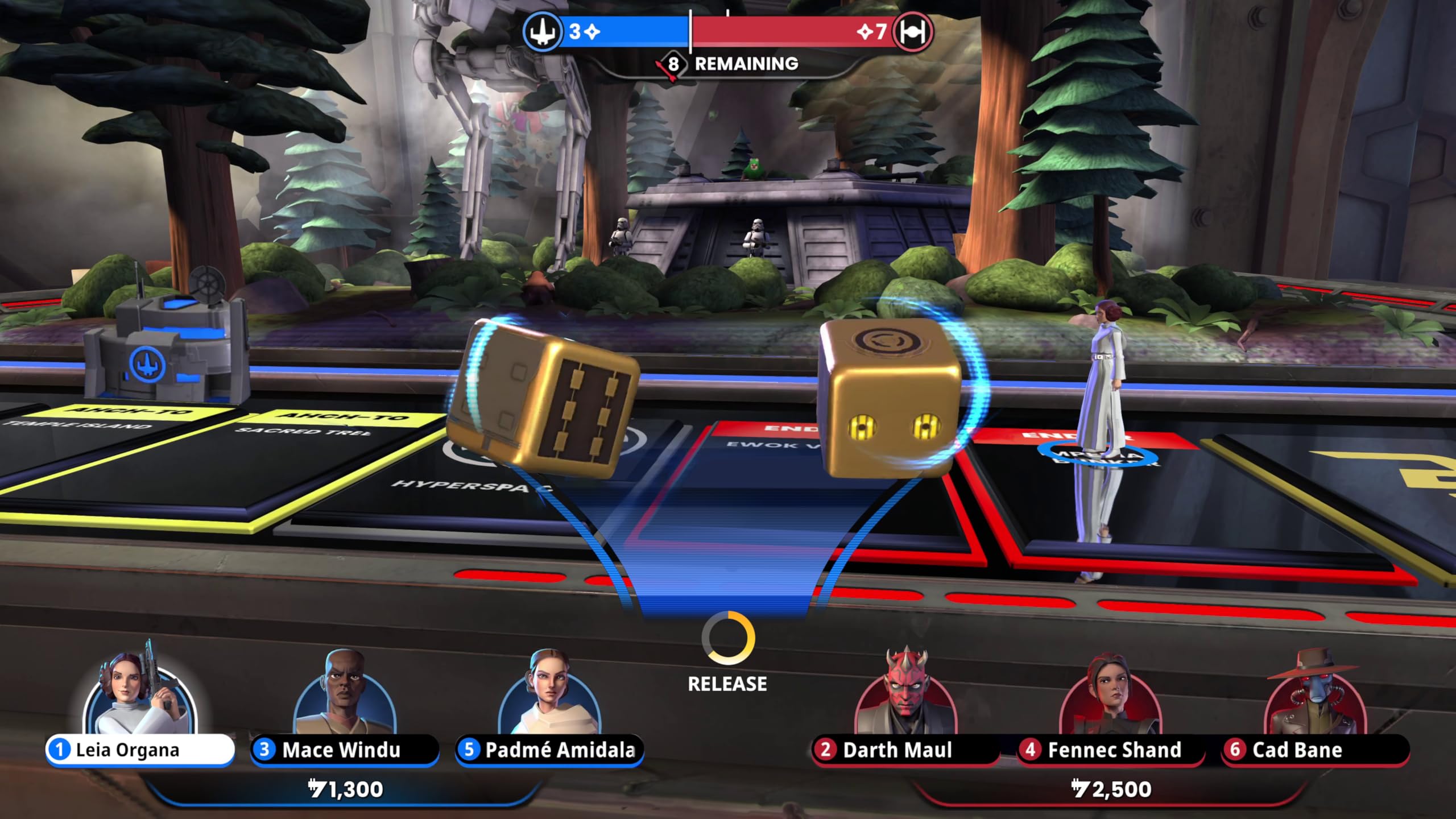 Monopoly: Star Wars Heroes vs Villains (Switch 2) 5