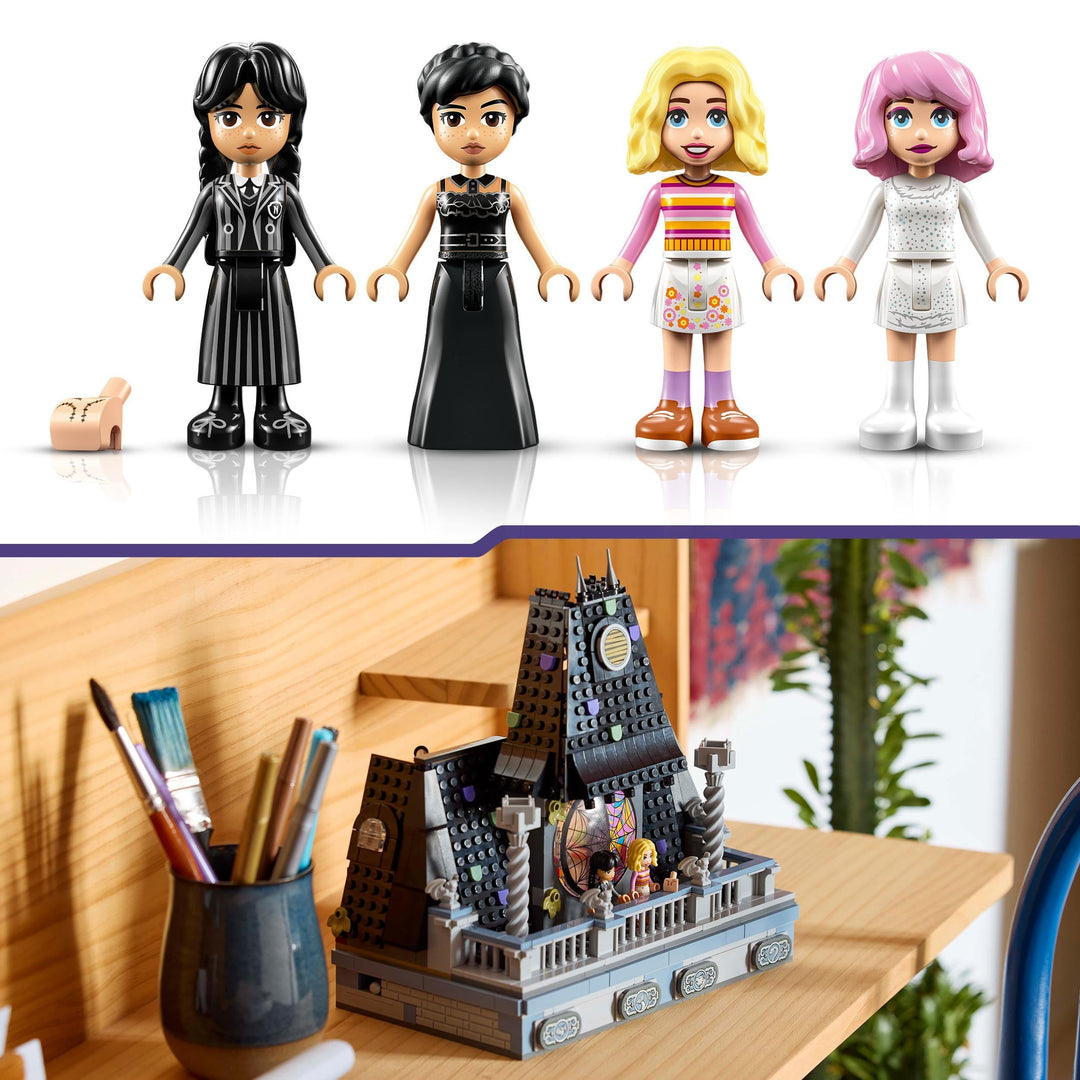 LEGO Wednesday Addams Figure Set 76781 - Collectible Building Toy for Kids 10+
