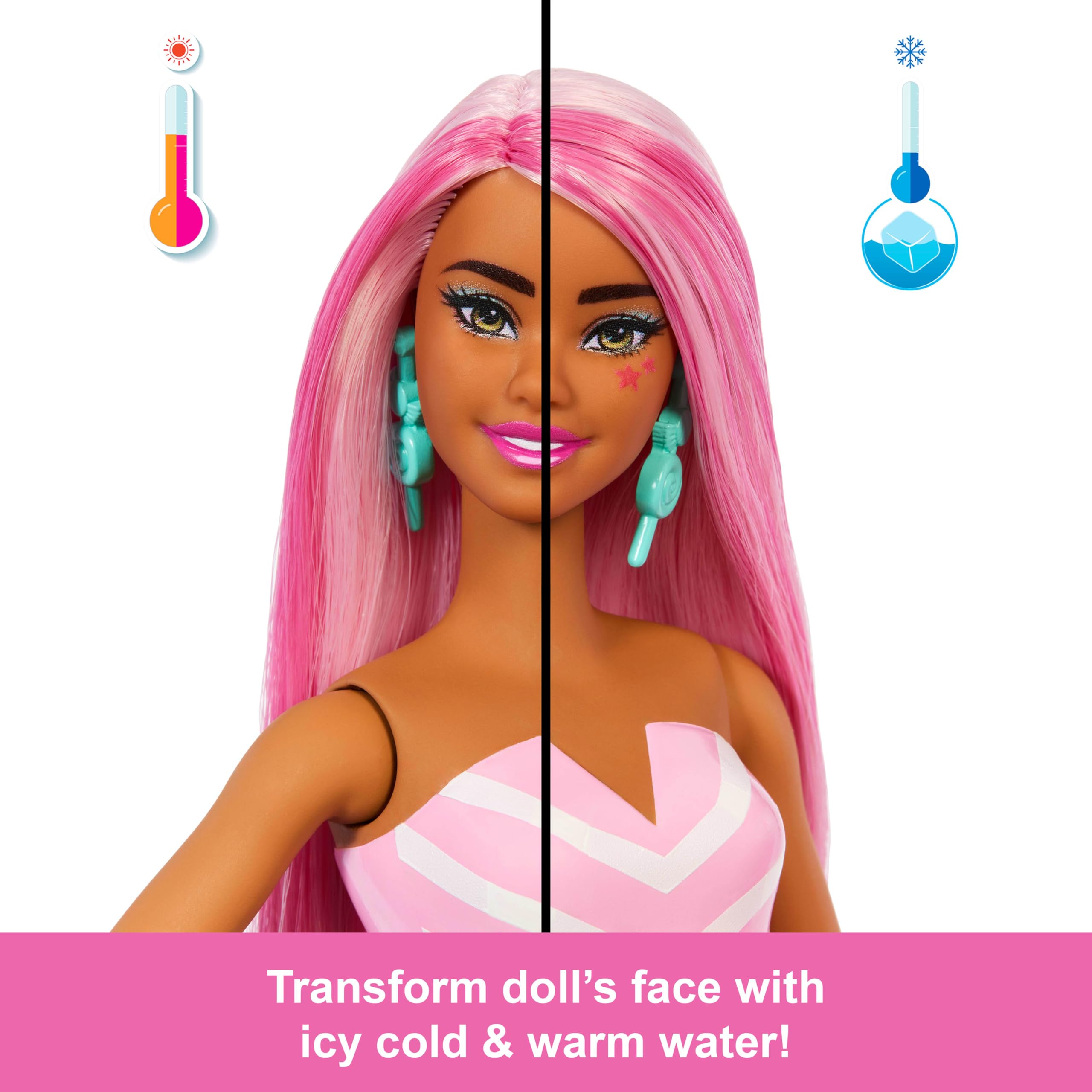 Barbie Pop Reveal Series Fashion Doll & Accessories Set - Treat Series, Sweet Swirl | 8 Surprises 2