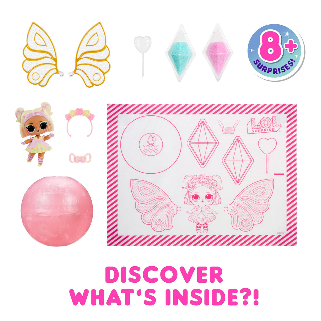 L.O.L. Surprise! Fairies Tots - 8 Collectible Dolls with Customizable Fairy Wings