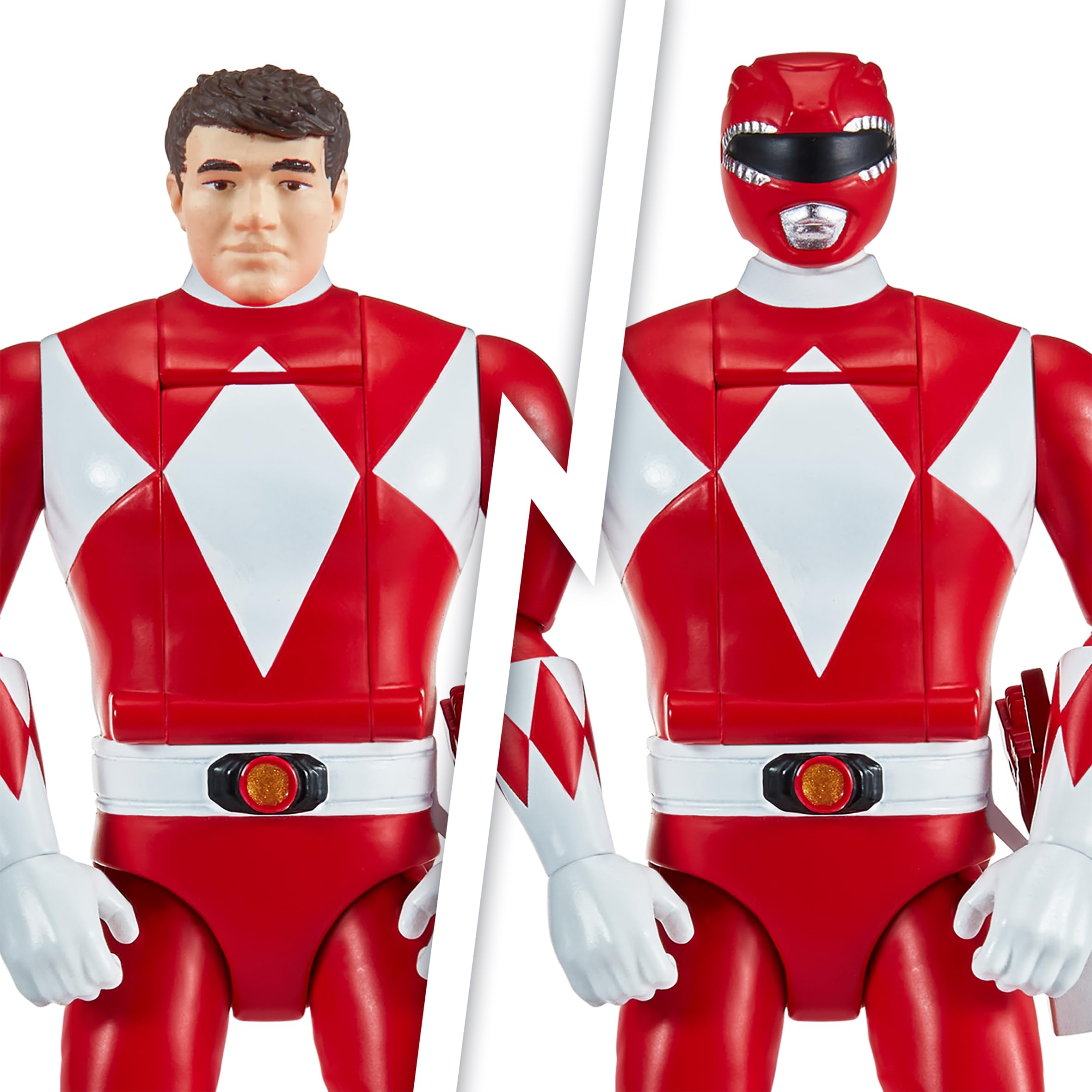 Power Rangers Mighty Morphin Auto-Morphin Red Ranger Action Figure - 4+ Years 4