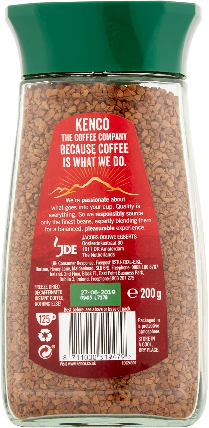 Kenco - Decaf Instant Coffee 200g