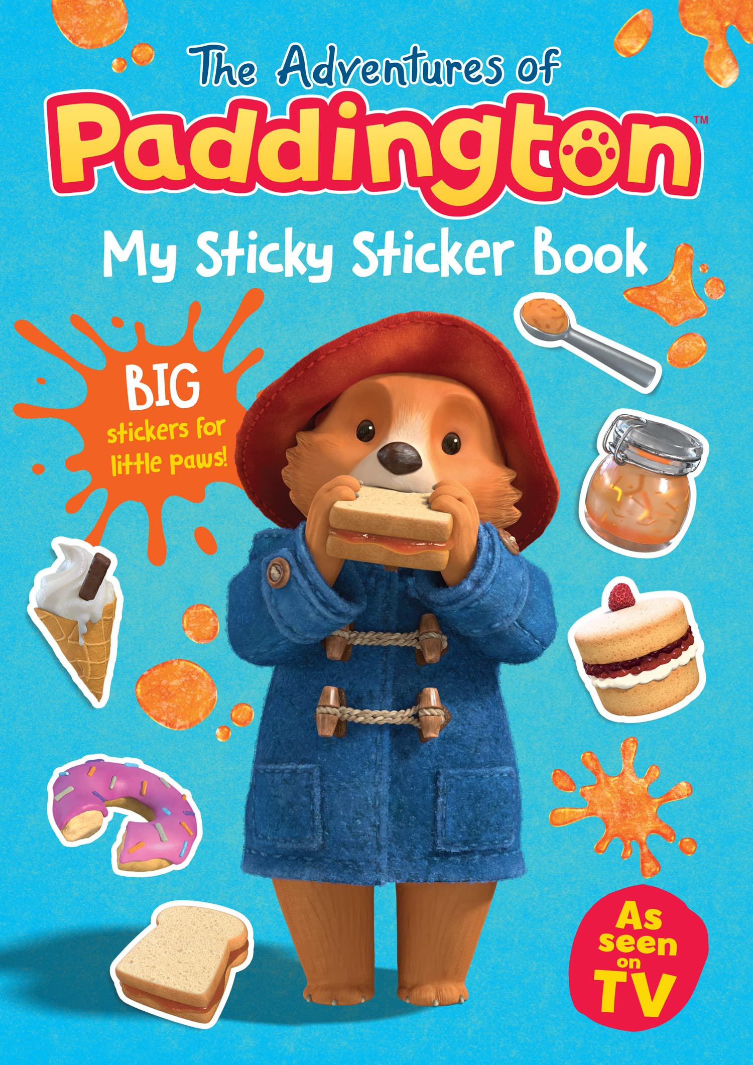 HARPERCOLLINSCHILDREN’SBOOKS The Adventures of Paddington: My Sticky Sticker Book | Sticker Book | Ages 2-4