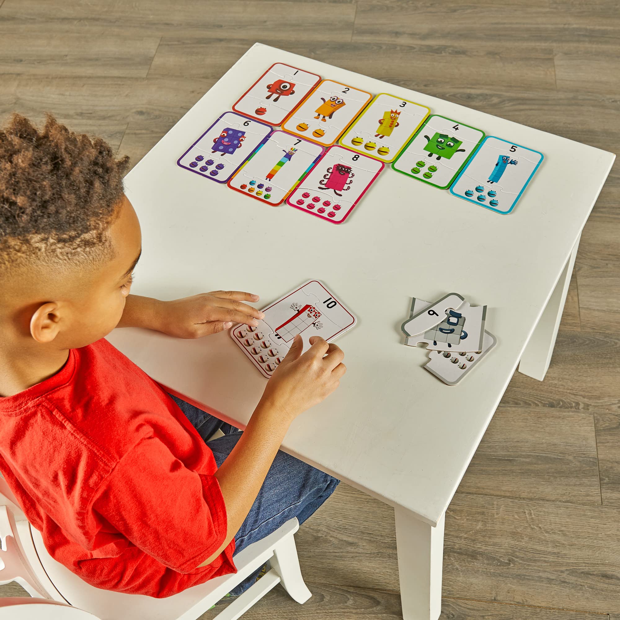 Learning Resources Numberblocks Counting Puzzle Set - Educational 1-20 Number Recognition for Ages 3+ 5