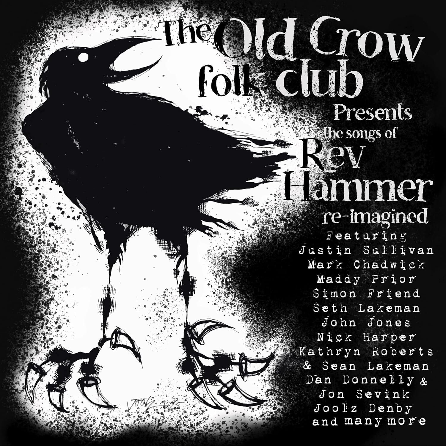 VARIOUS ARTISTS - The Old Crow Folk Club Presents The Songs Of Rev Hammer Re-Imagined [CD] 1