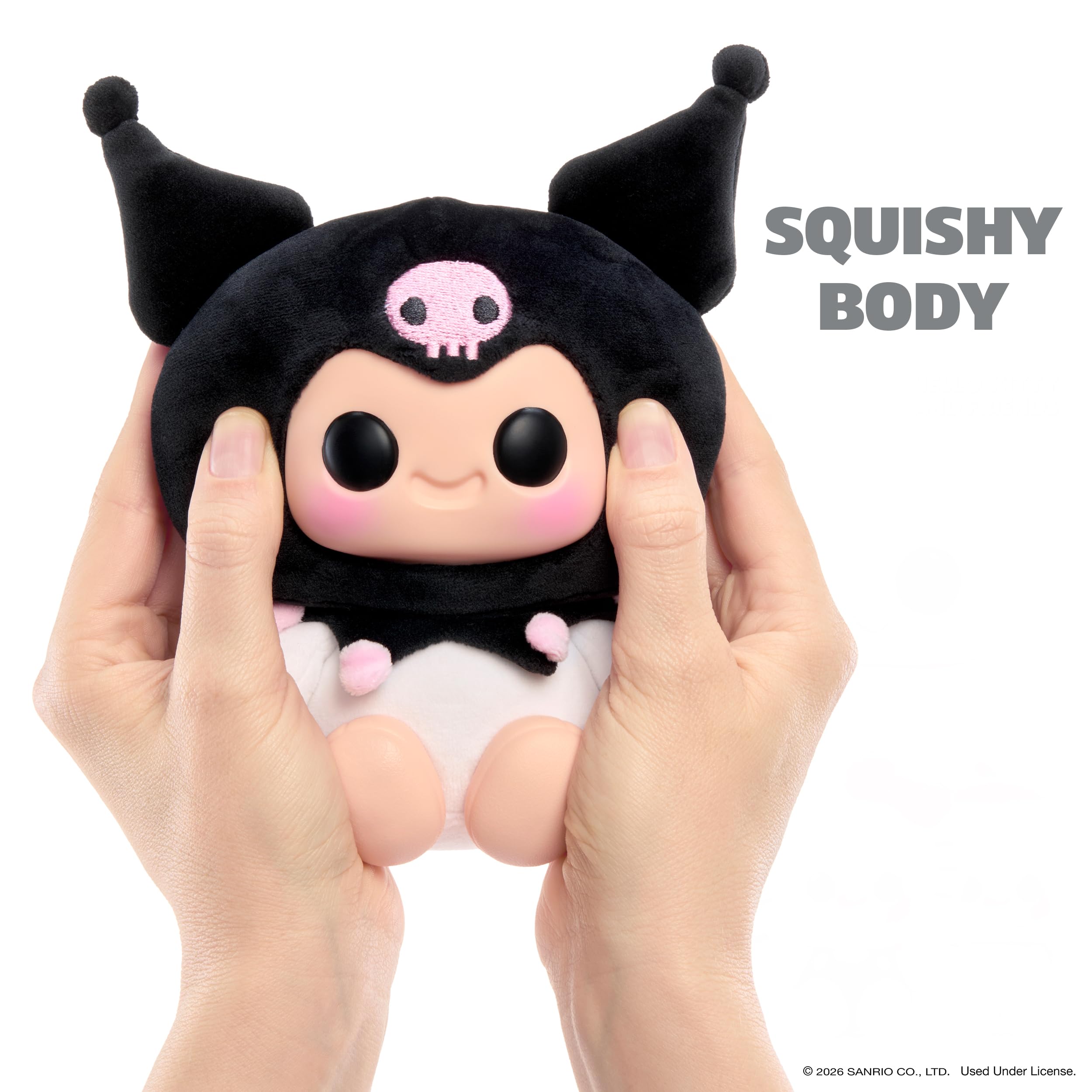 Hyojo Hello Kitty and Friends Series Squishy Toy - Kuromi, Cinnamoroll & Pochacco Collectible | Plush Material | Ages 8+ 3