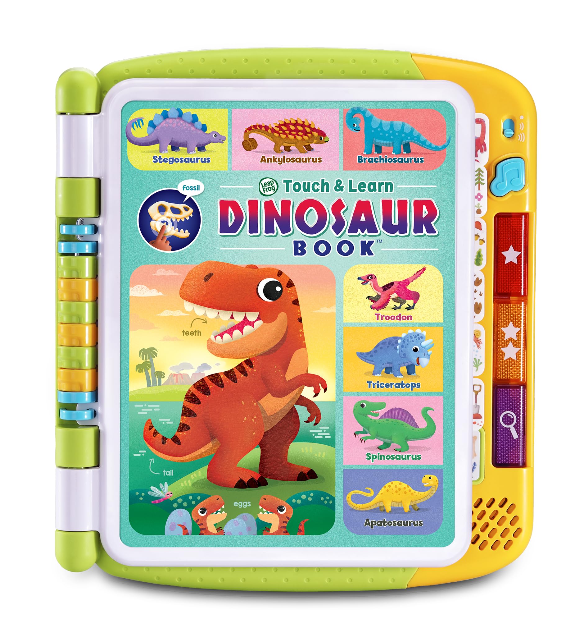VTech Touch & Learn Dinosaur Book - Interactive Learning for Ages 3+ | 7 Pages 1