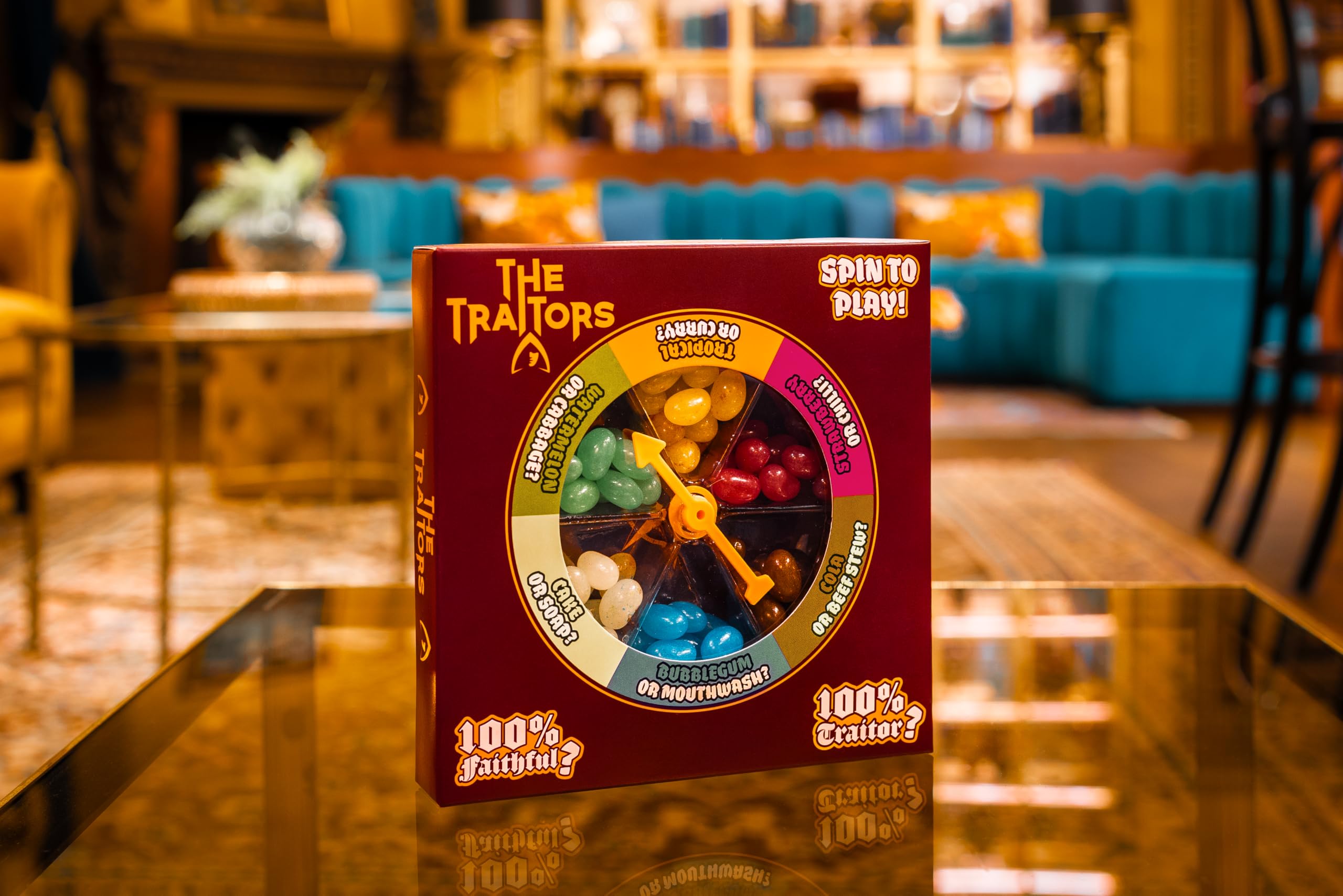The Traitors Jellybean Spinner Game - Assorted Flavours, 100g 4