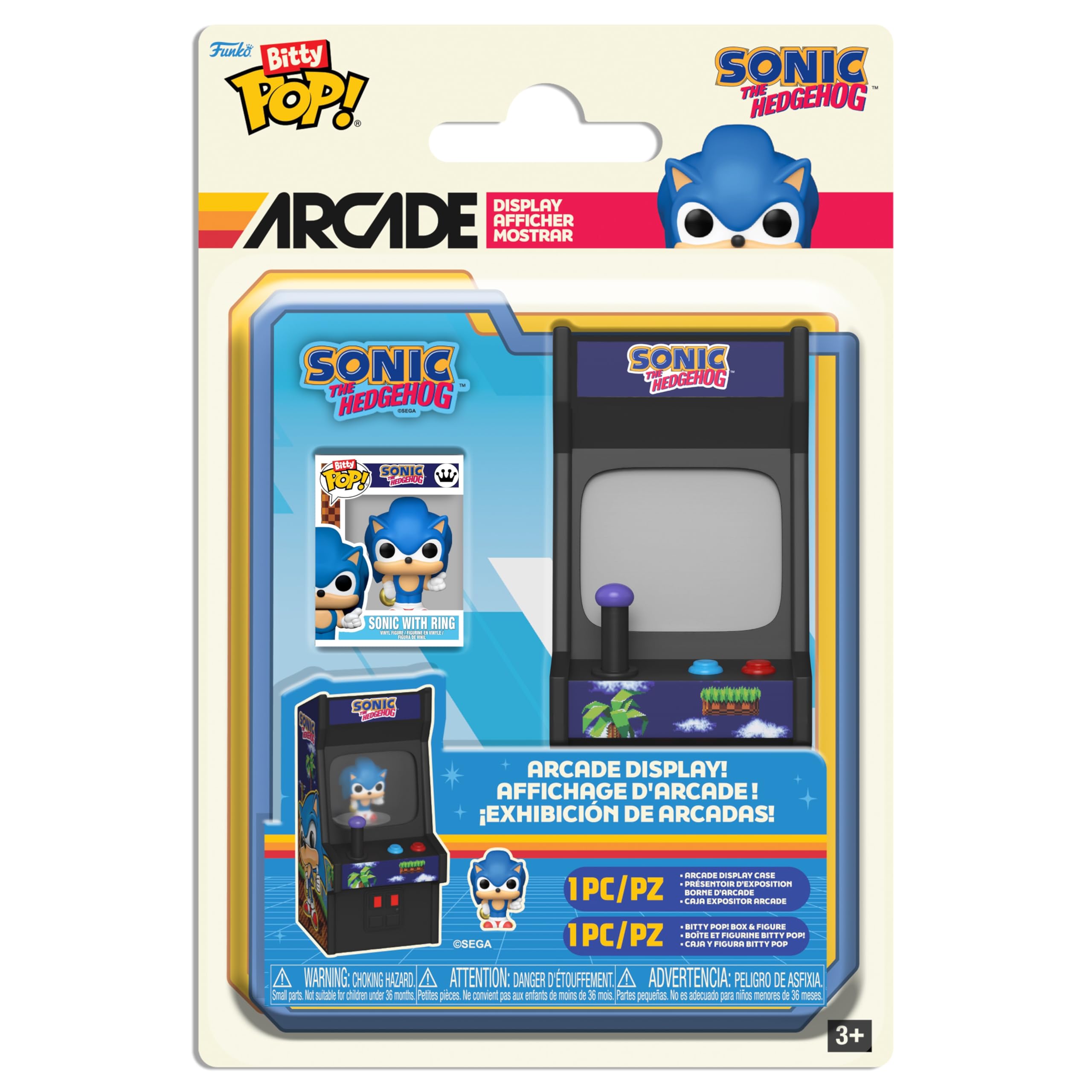 Funko Bitty POP! Arcade - Sonic The Hedgehog Vinyl Figure 1
