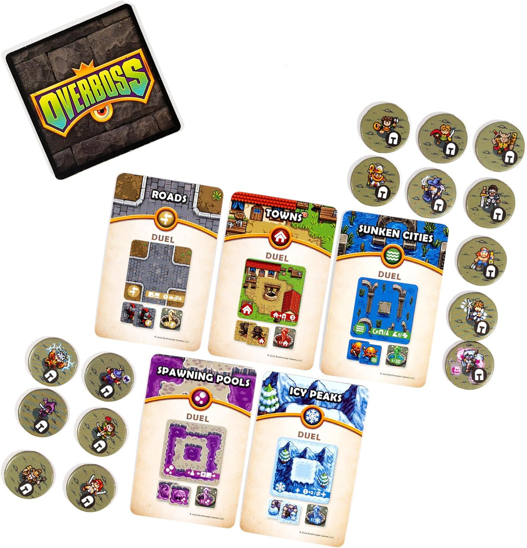 Brotherwise Games Overboss Duel Strategy Board Game (227061)