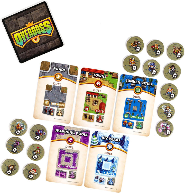 Brotherwise Games Overboss Duel Strategy Board Game (227061)