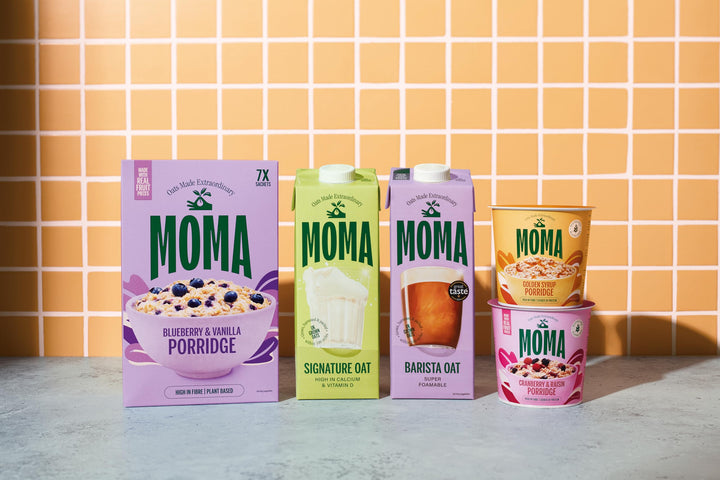 MOMA Signature Oat Drink - 1L - Plant-Based, Vegan, Calcium & Vitamin Enriched - Made with British Oats