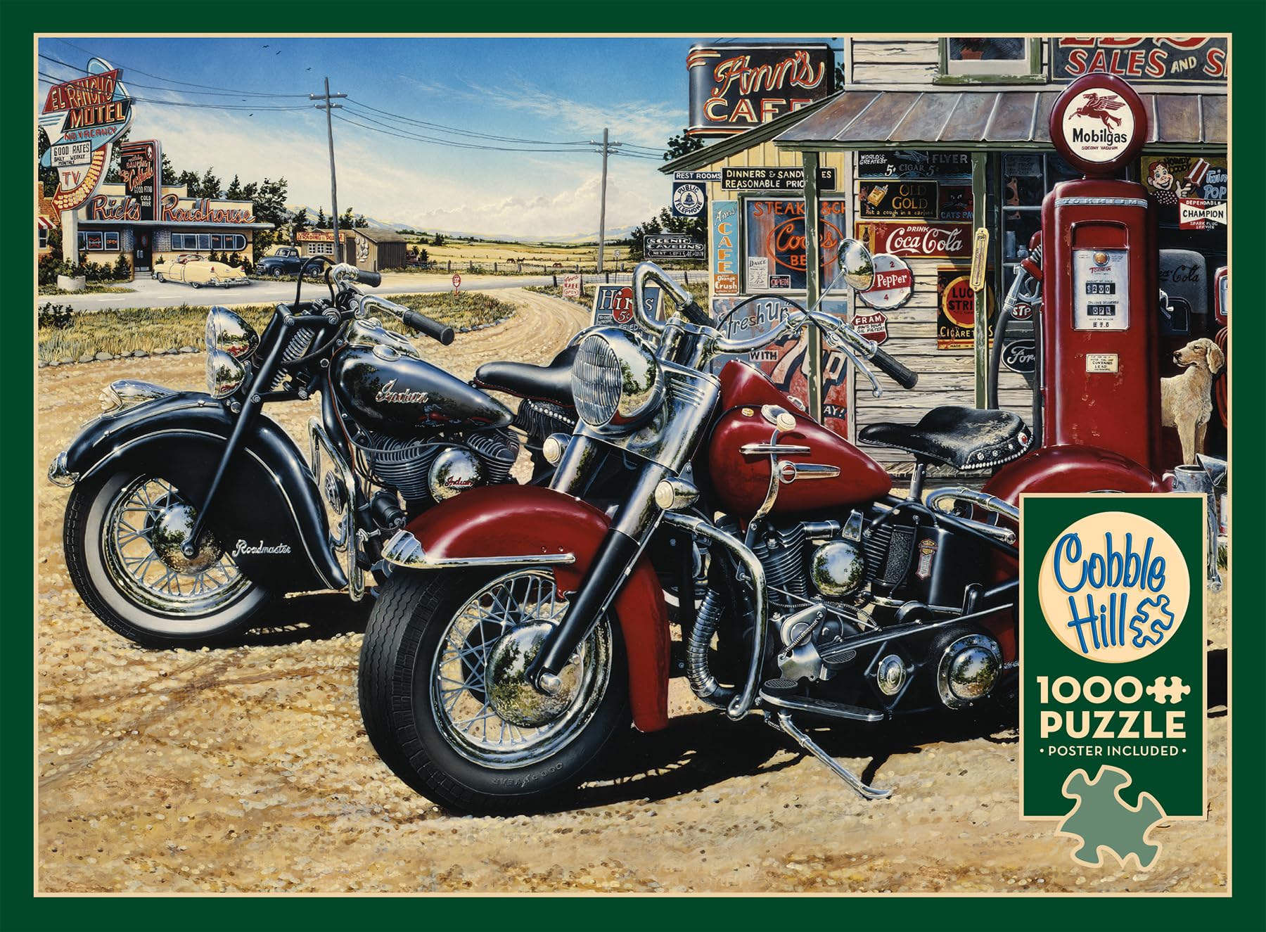 Cobble Hill Two for The Road - 1000 Piece Jigsaw Puzzle | Random Cut Pieces 4