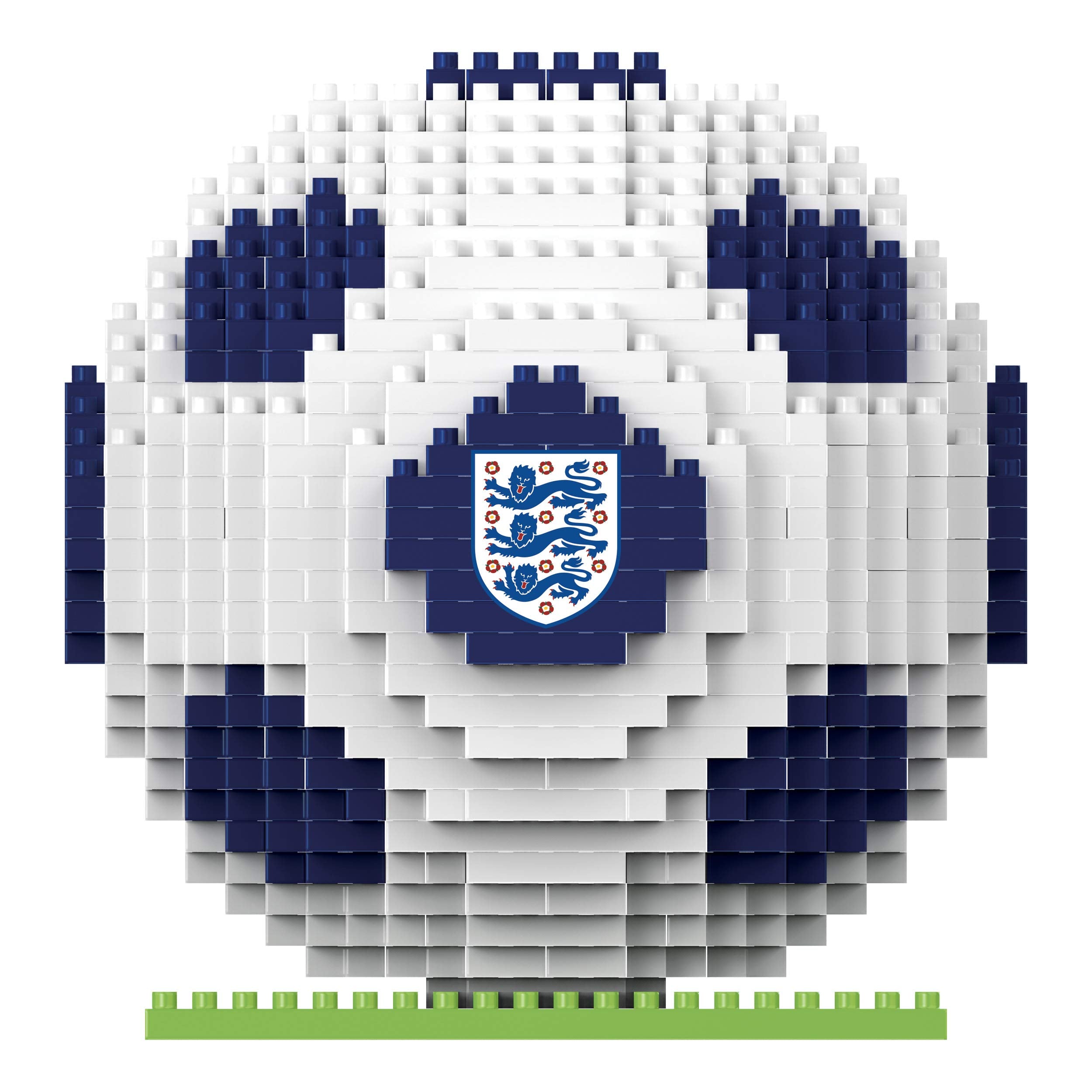 FOCO BRXLZ Football Construction Set - England Team Logo Decals | 687 Pieces | Ages 12+ 2