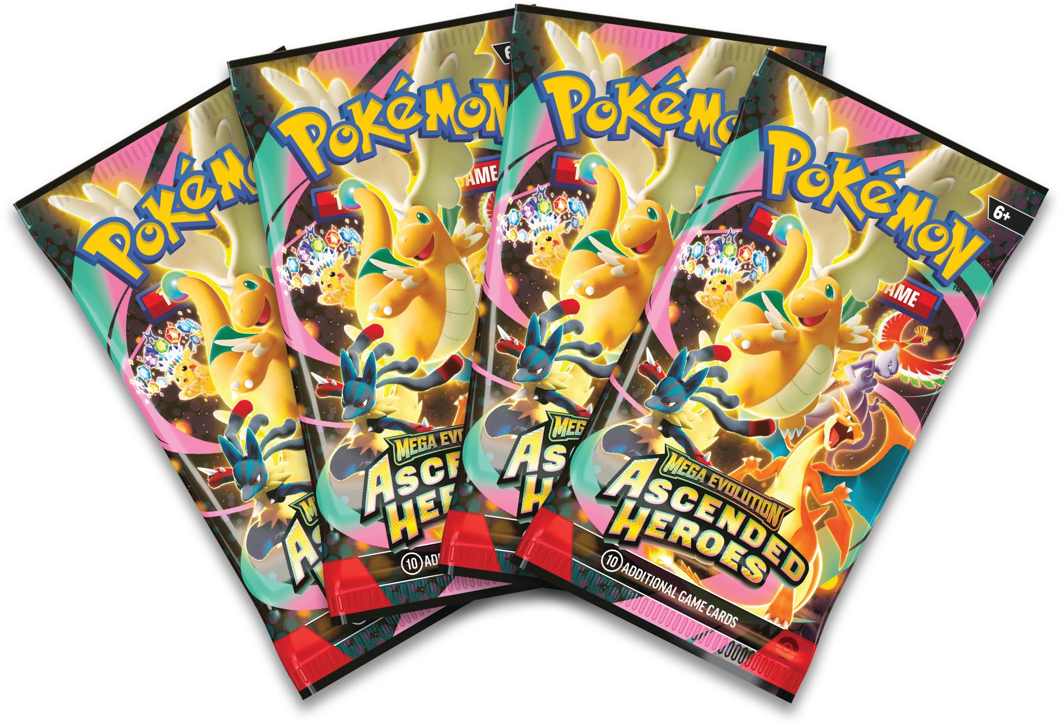 Pokémon TCG: Mega Evolution—Ascended Heroes Mega Meganium ex Box | 4 Booster Packs, Foil Promo Card 3
