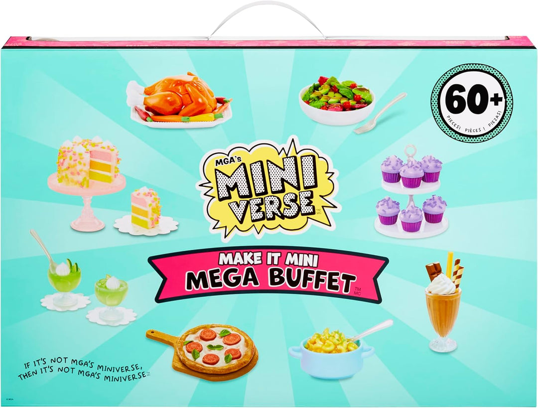 MGA's Miniverse Make It Mini Mega Buffet - DIY Resin Play Collectible Set