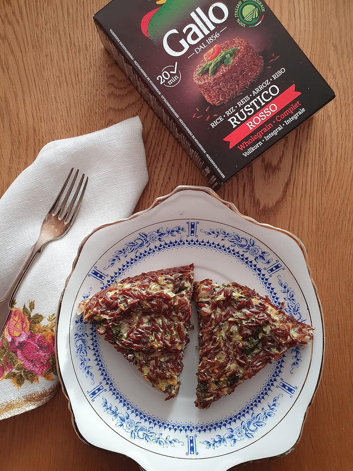 Riso Gallo Rustico Rosso Red Wholegrain Rice, 500g