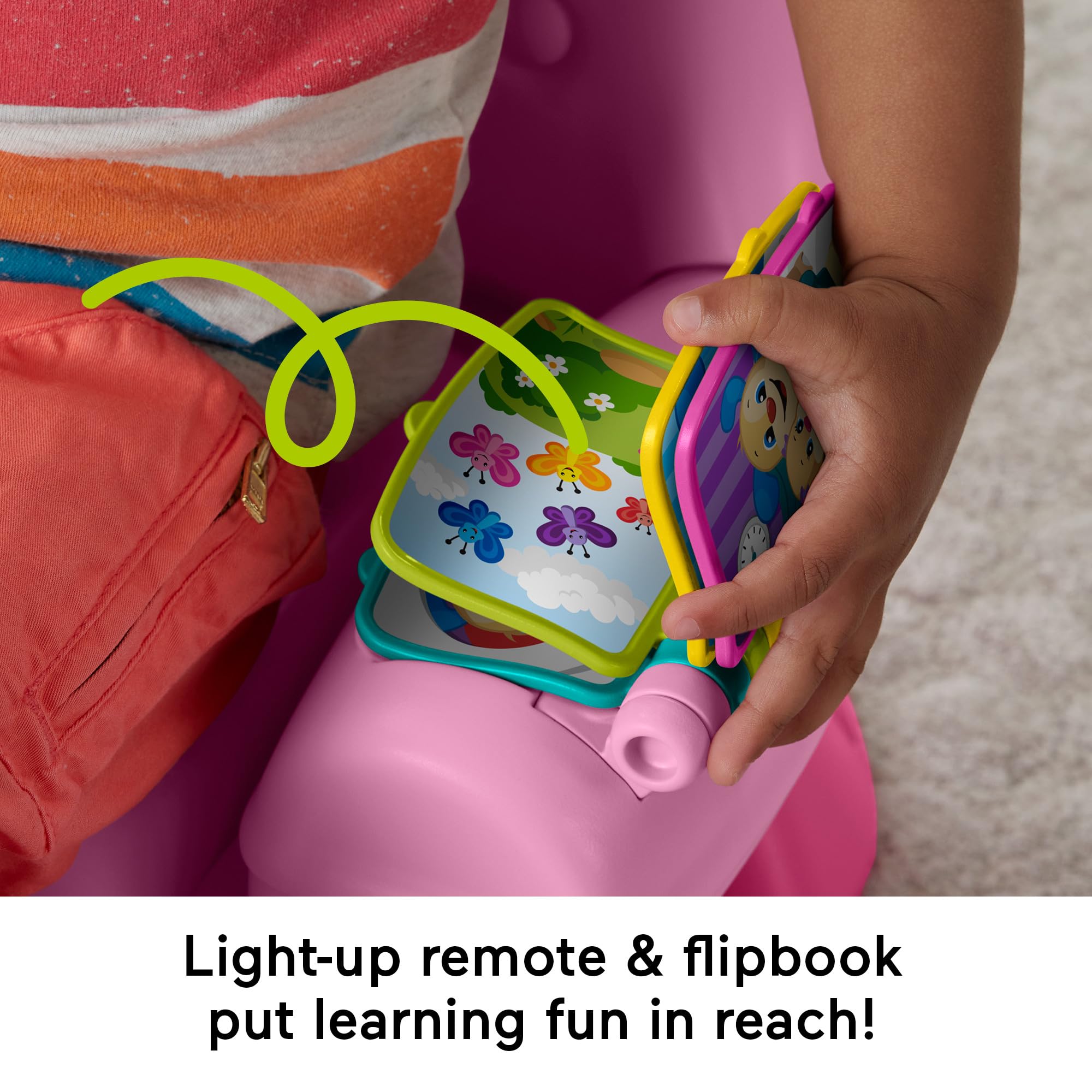 Fisher-Price Laugh & Learn Smart Stages Chair - Interactive Learning Toy for Toddlers 1 Year+ 5