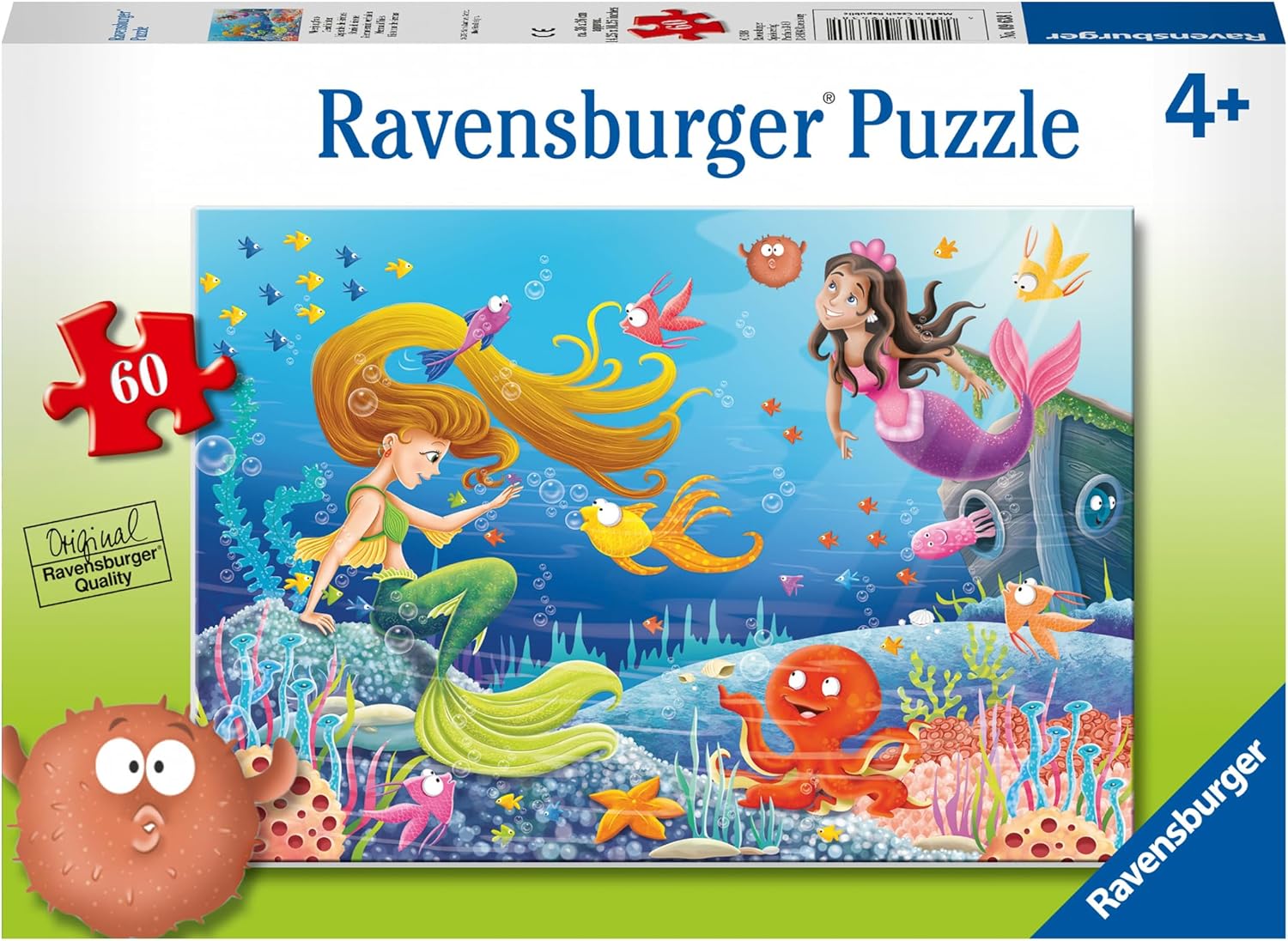 Ravensburger Mermaid Tales 60 Piece Jigsaw Puzzle for Kids 4 Years Up 1