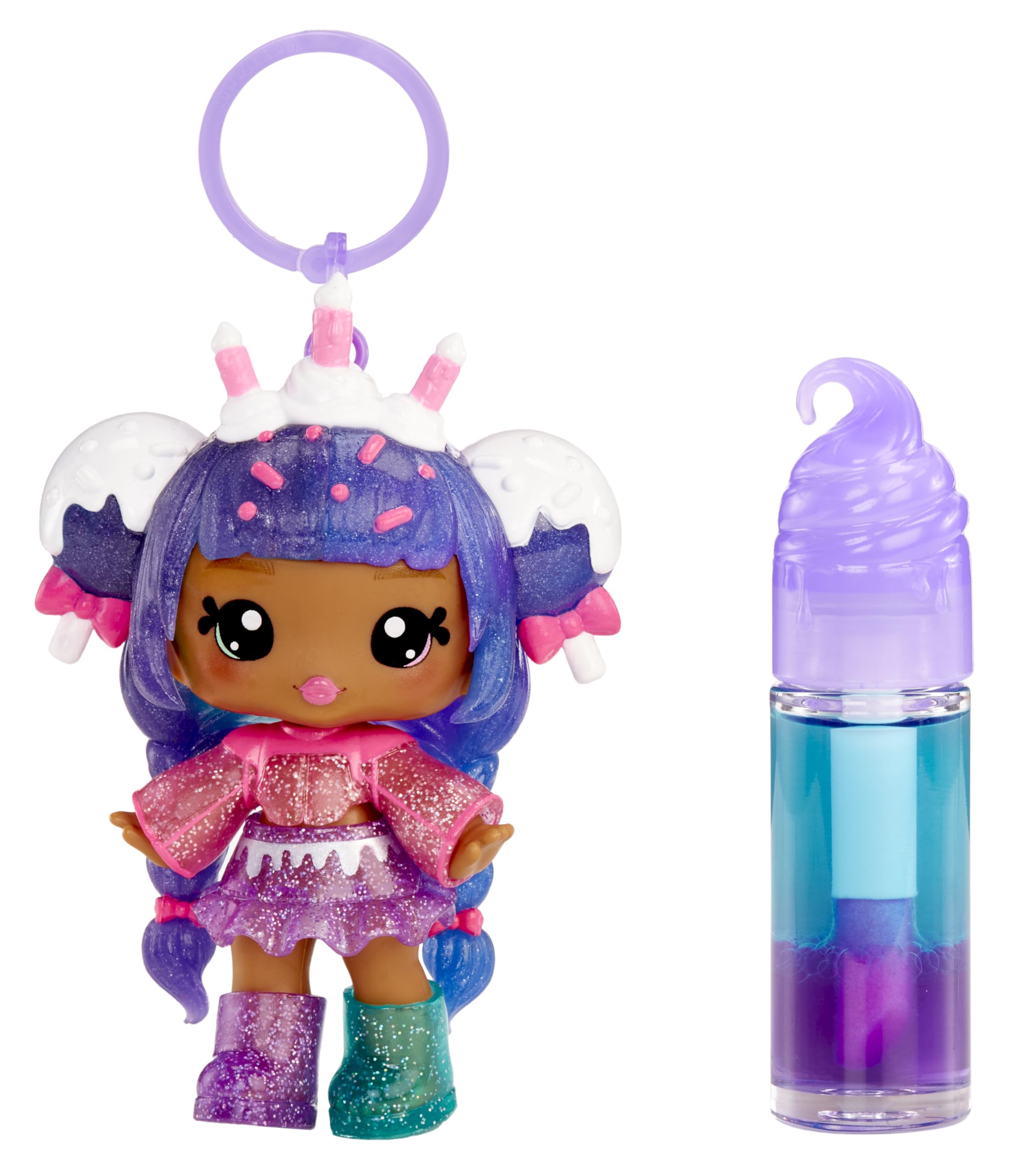 Yummiland Carly Cakepop Doll - Mystery Color Change Lip Gloss Playset for Ages 4+ 18