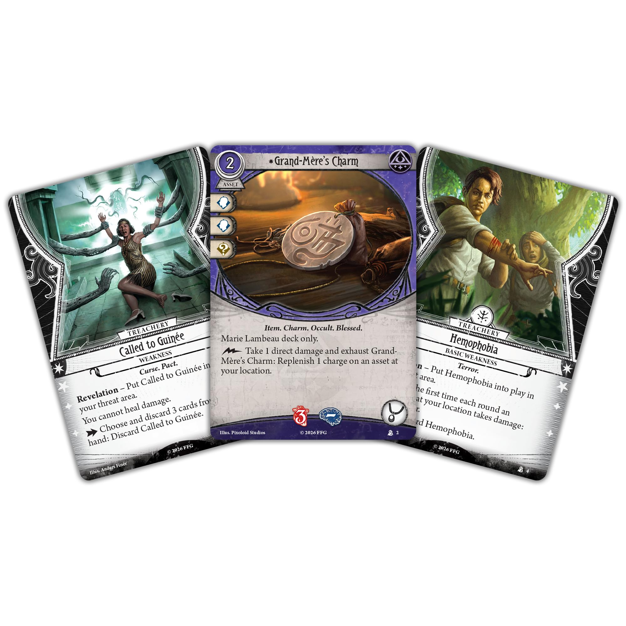 Asmodee Arkham Horror: Marie Lambeau Investigator Deck - Ready-to-Play Mystic Deck | Ages 14+ 3