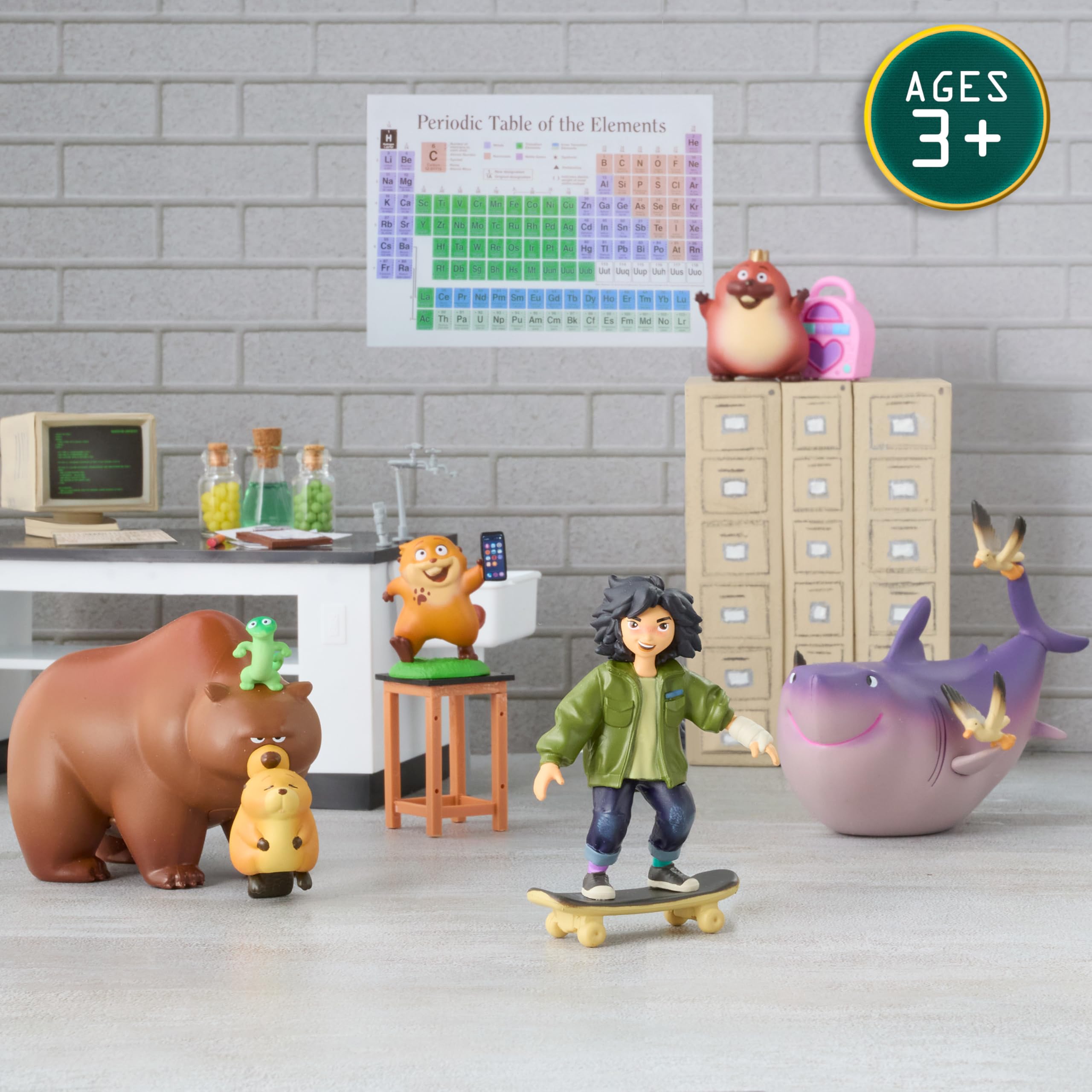 Just Play Disney and Pixar Hoppers Collectible Figure Set | 5 Figures | Ages 3+ 6