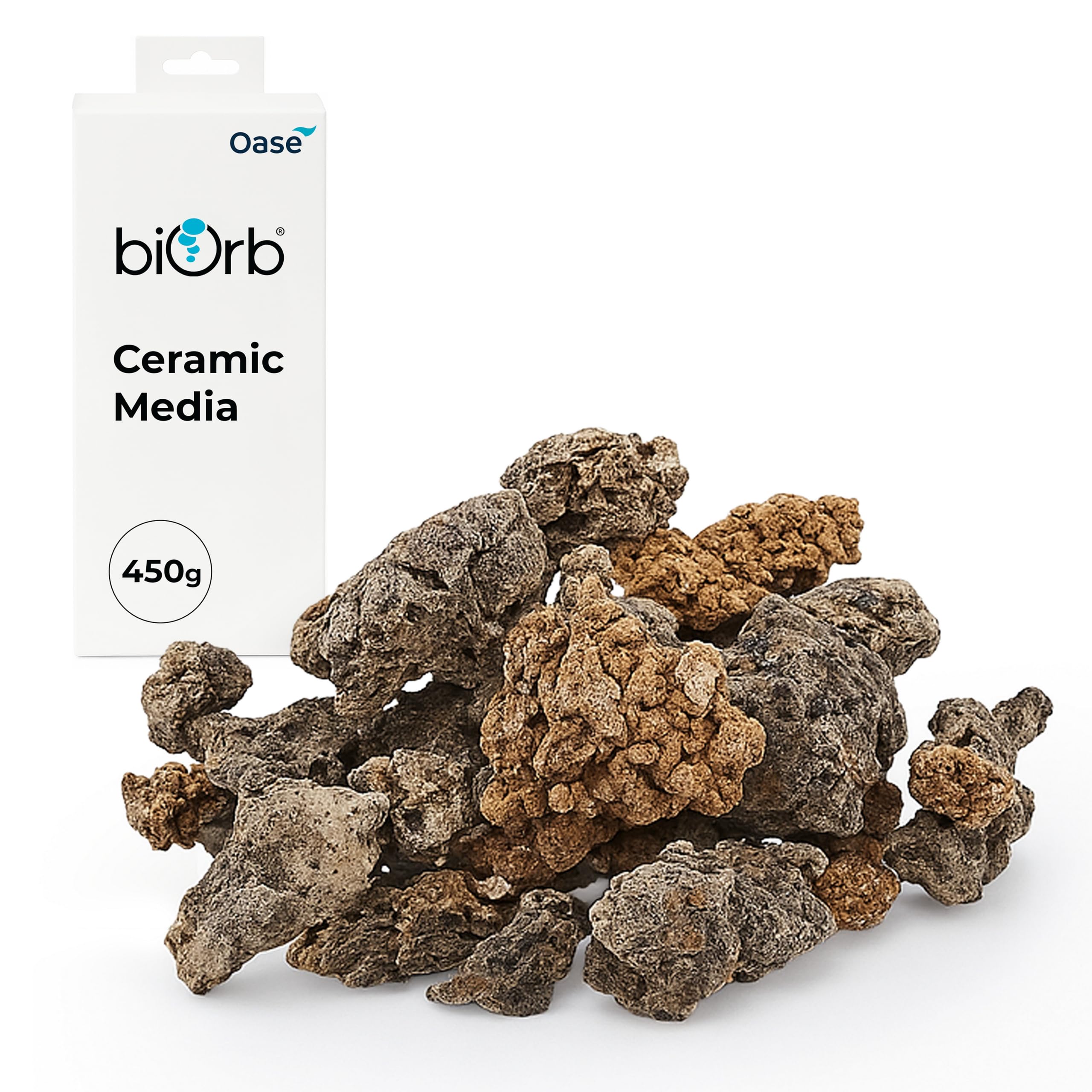 biOrb Ceramic Media for Biological Filtration | 450g Weight | Freshwater & Saltwater Safe