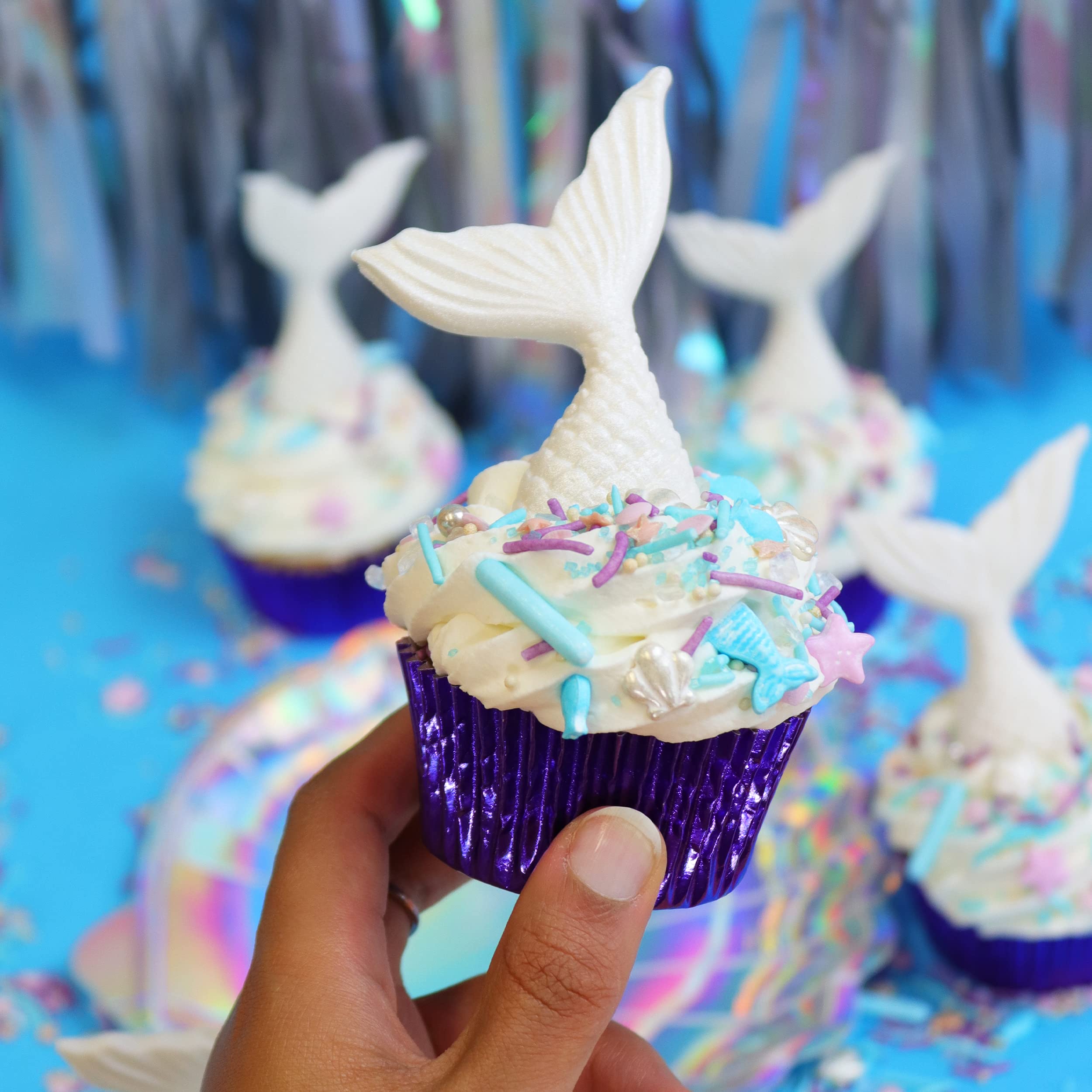 PME Out the Box Mermaid Sprinkle Mix - Multi-colored | 60g Resealable Box 4