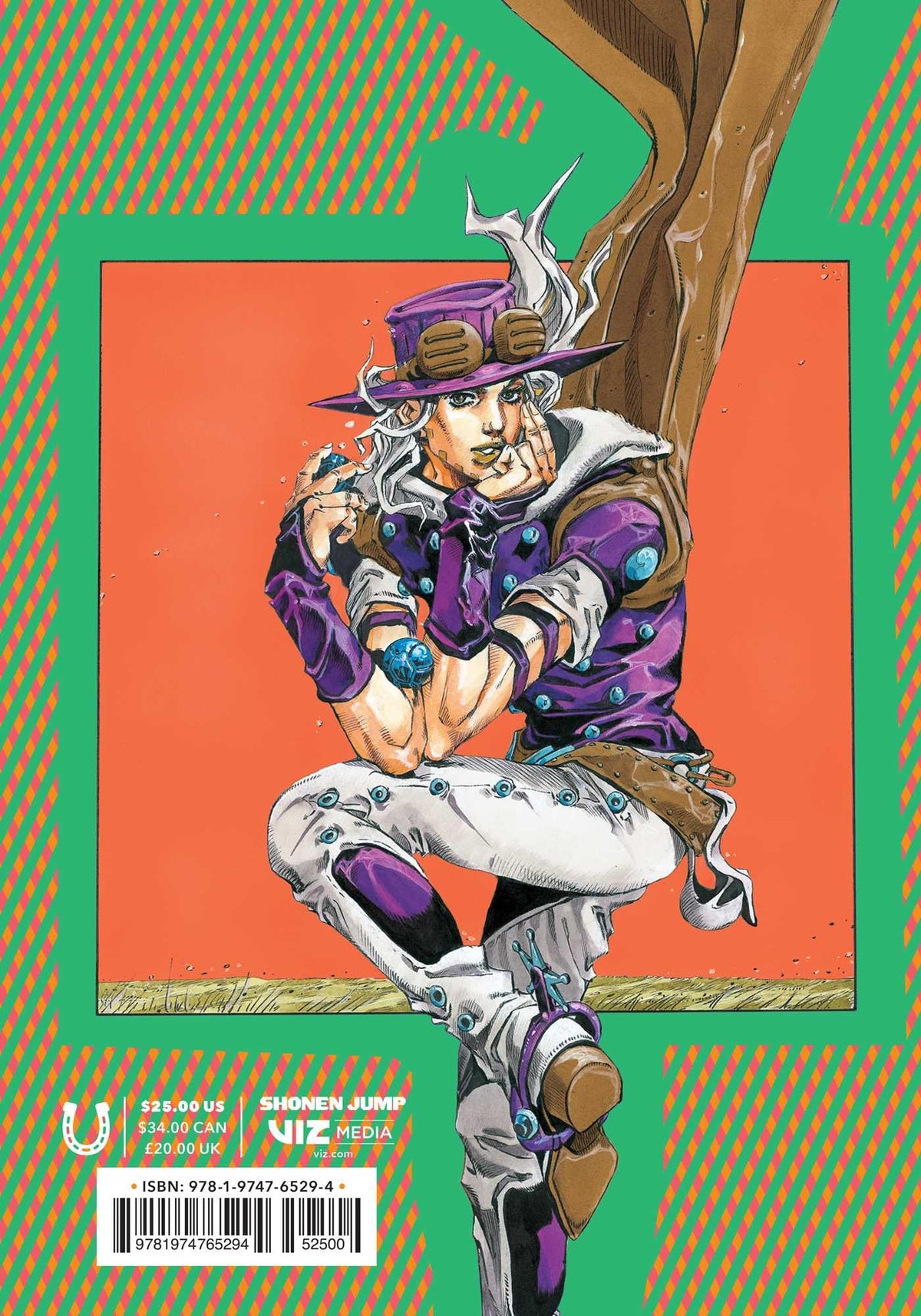 VIZ Media JoJo's Bizarre Adventure: Part 7—Steel Ball Run, Vol. 9 - Hardcover, 394 Pages