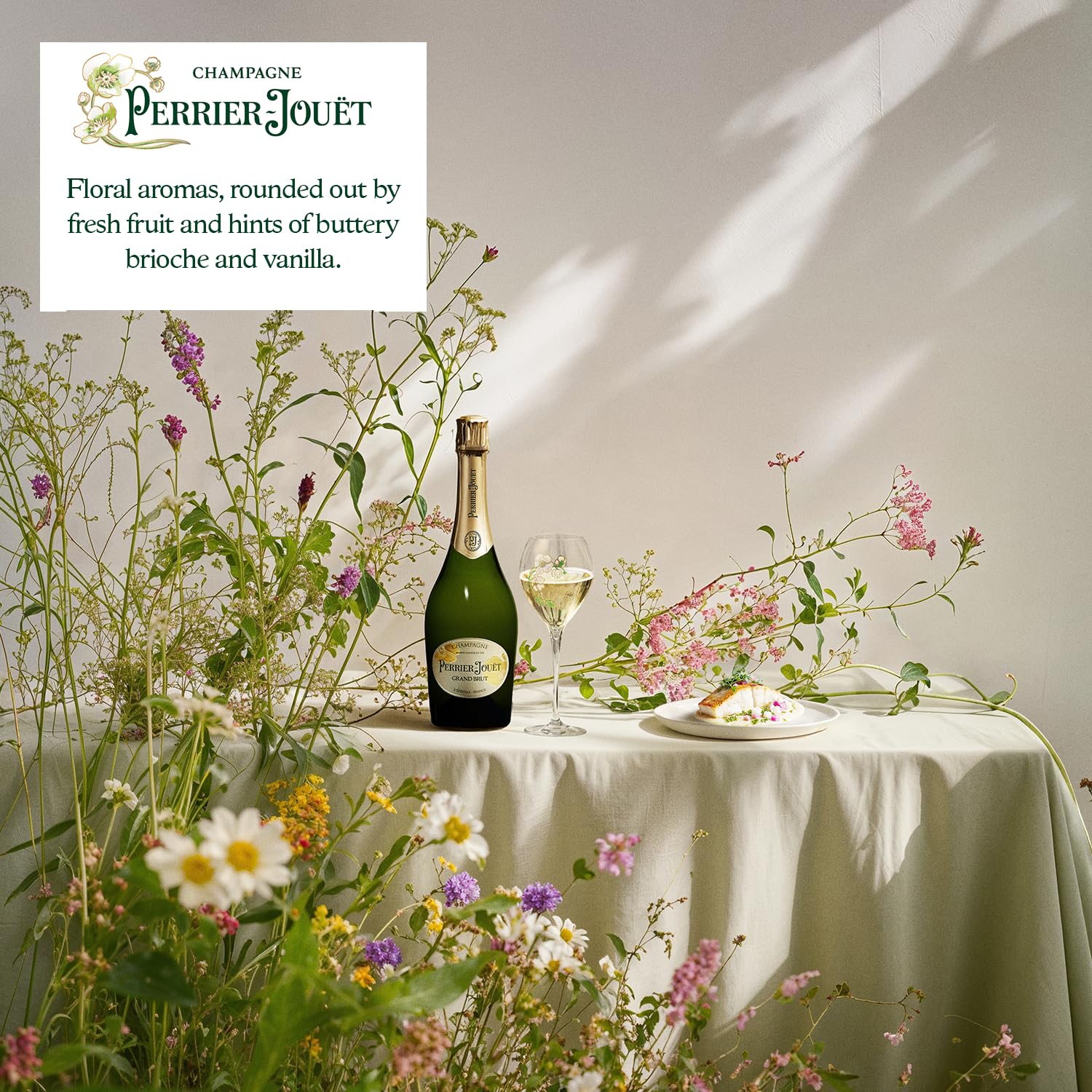 Perrier-Jouët - Grand Brut Non Vintage Champagne (750ml) 5