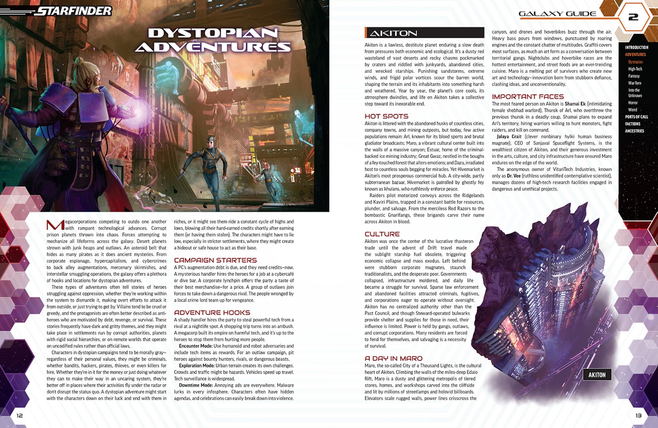 Paizo Starfinder Galaxy Guide (Starfinder Second Edition Rulebooks) Special Edition Paperback 4