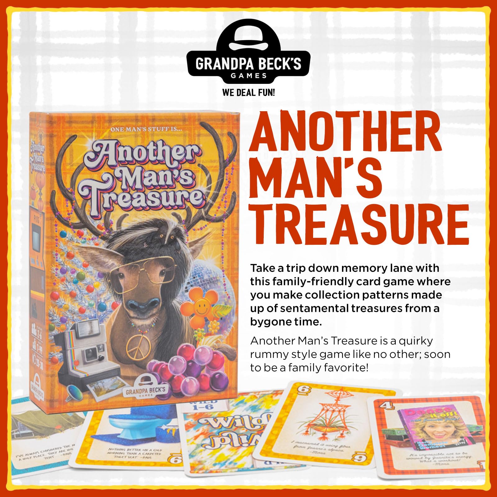 Grandpa Beck's Games Another Man's Treasure Card Game | Ages 7+ | 2-6 Players | 20-40 Min 3