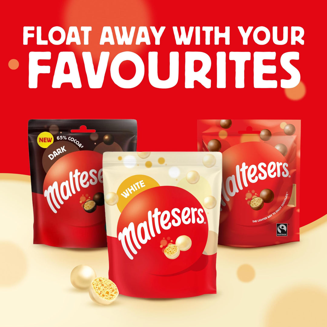 Maltesers White Chocolate & Honeycomb 126g Share Bag
