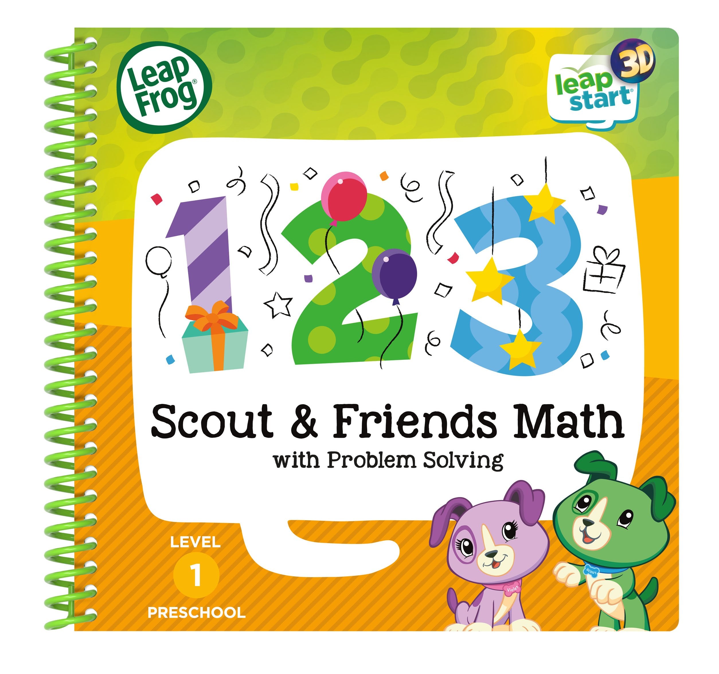 LeapFrog Scout and Friends Maths 3D Activity Book - Educational Learning Toy for Ages 2-4 1
