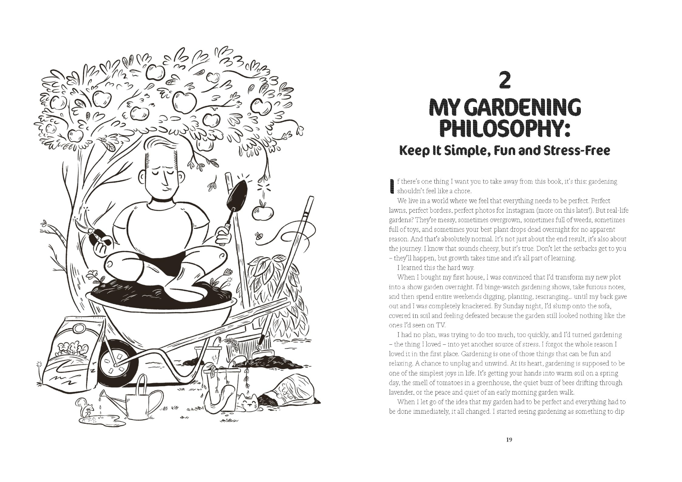 Ebury Press Garden Yourself Happy: A Quirky, Practical Guide to Keeping You and Your Garden Happy | Hardcover 4