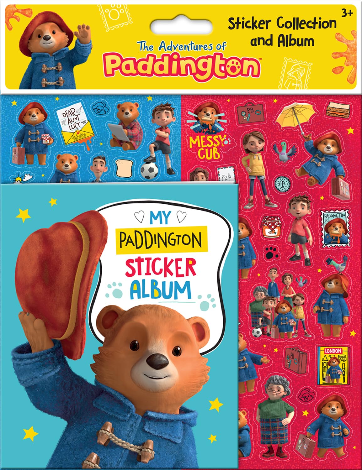 Paper Projects The Adventures of Paddington Sticker Collection and Album | Foiled Stickers | Unisex Children 1
