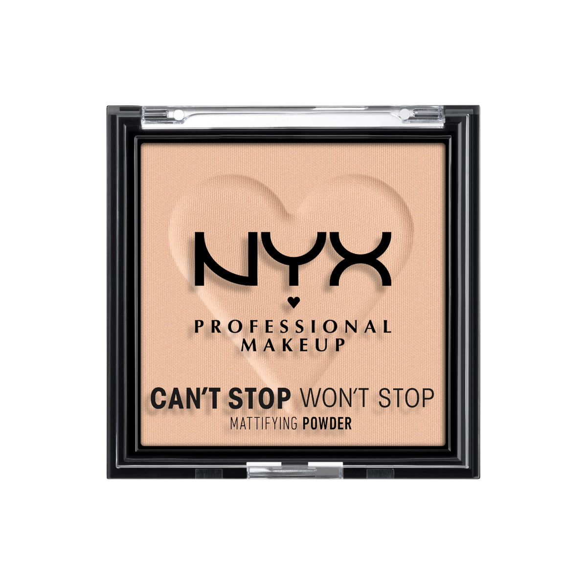 NYX Professional Makeup Can't Stop Won't Stop Mattifying Powder - Matte Finish, Light Medium, 6 g