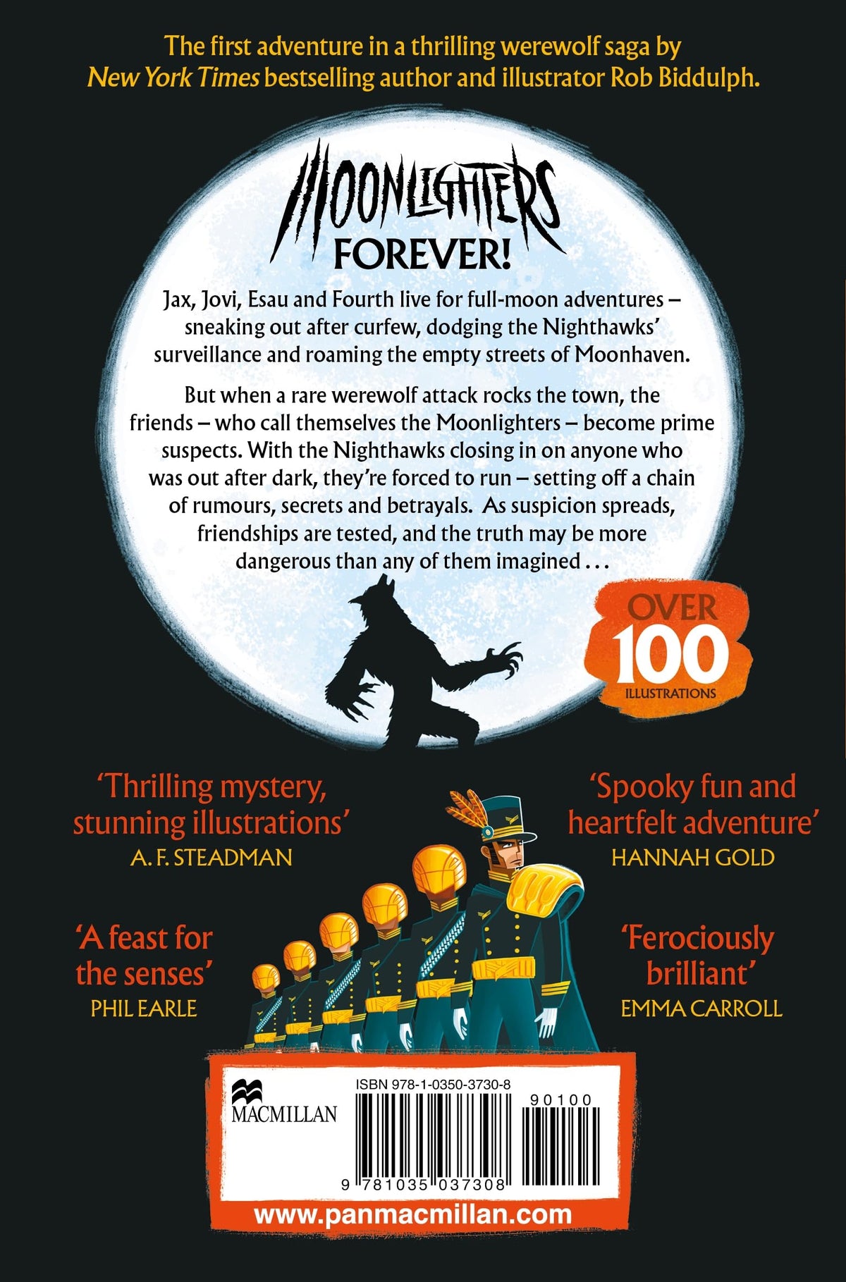 The Last Wolf: A Werewolf Adventure with 100+ Illustrations by Rob Biddulph [Paperback]