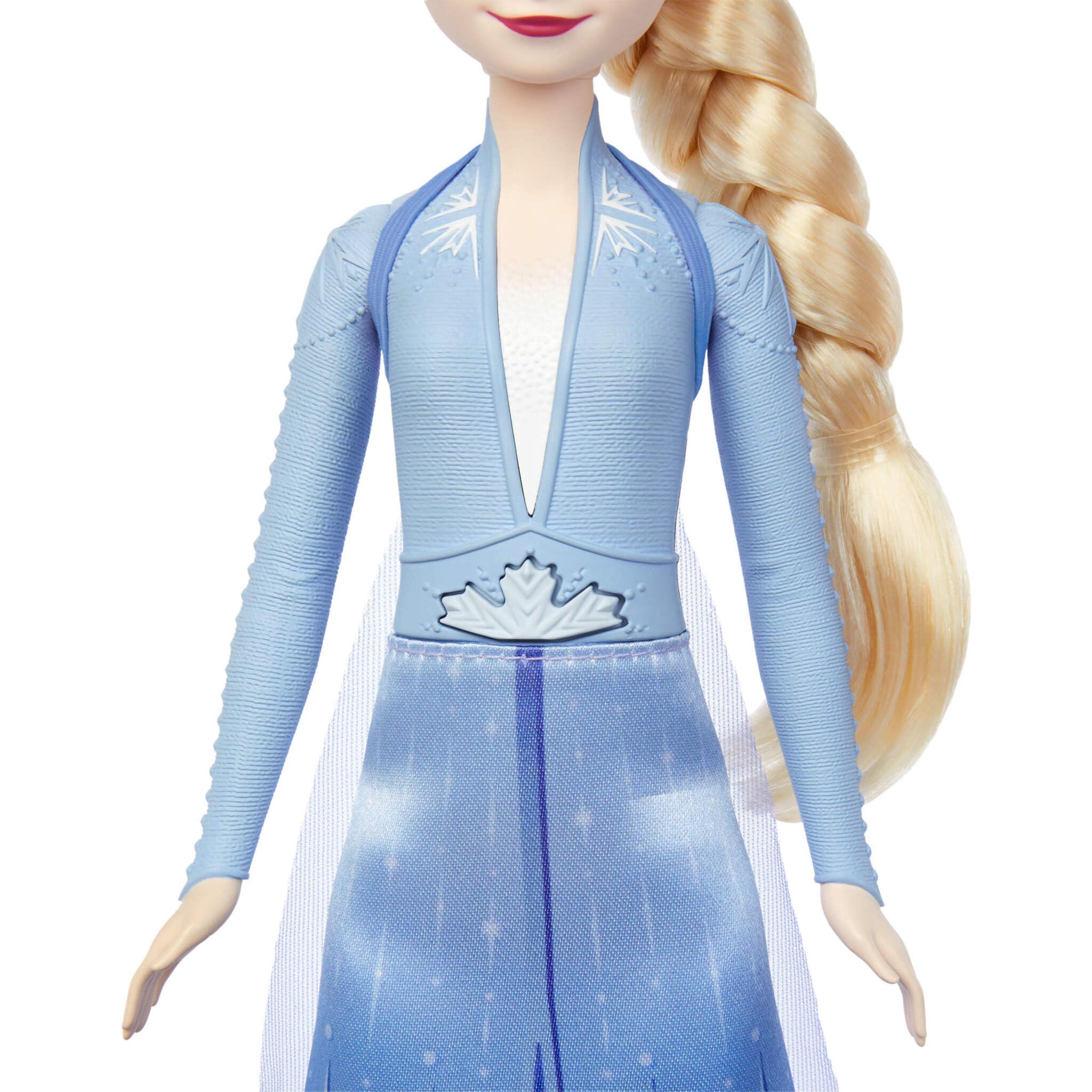 Mattel Disney Frozen 2 Singing Elsa Fashion Doll | Multilingual Sound | Ages 3+ 4