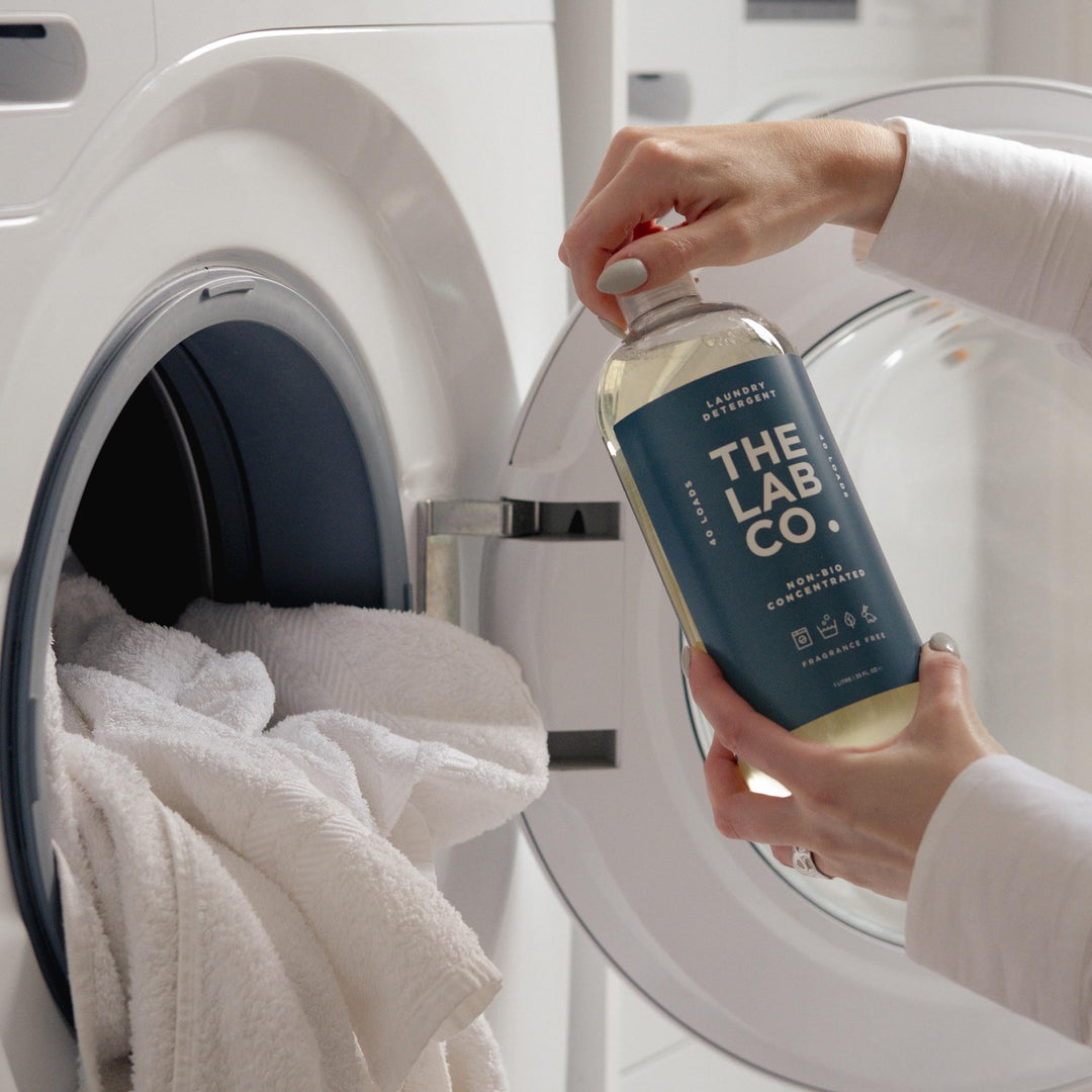 The Lab Co. - Non-Bio Concentrated Laundry Detergent, Fragrance Free, 40 Loads