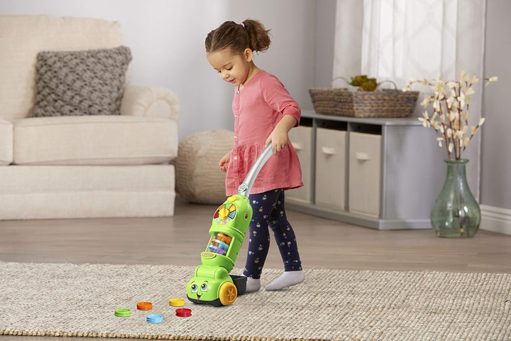 LeapFrog Pick Up & Count Vacuum - Educational Role Play Toy with Lights & Sounds for Ages 2-5