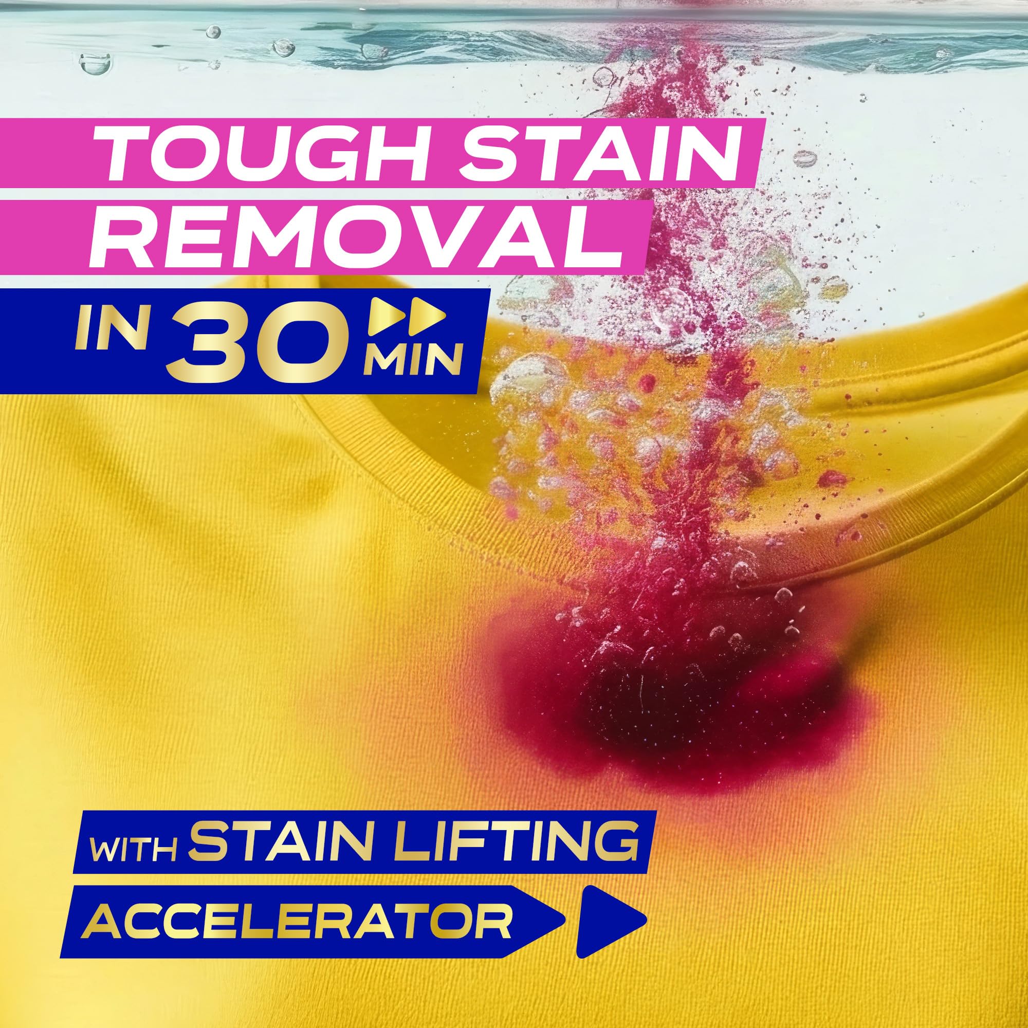Vanish Turbo Stain Remover Powder - Boosted Oxi Action for Quick Wash | 1.9kg 5