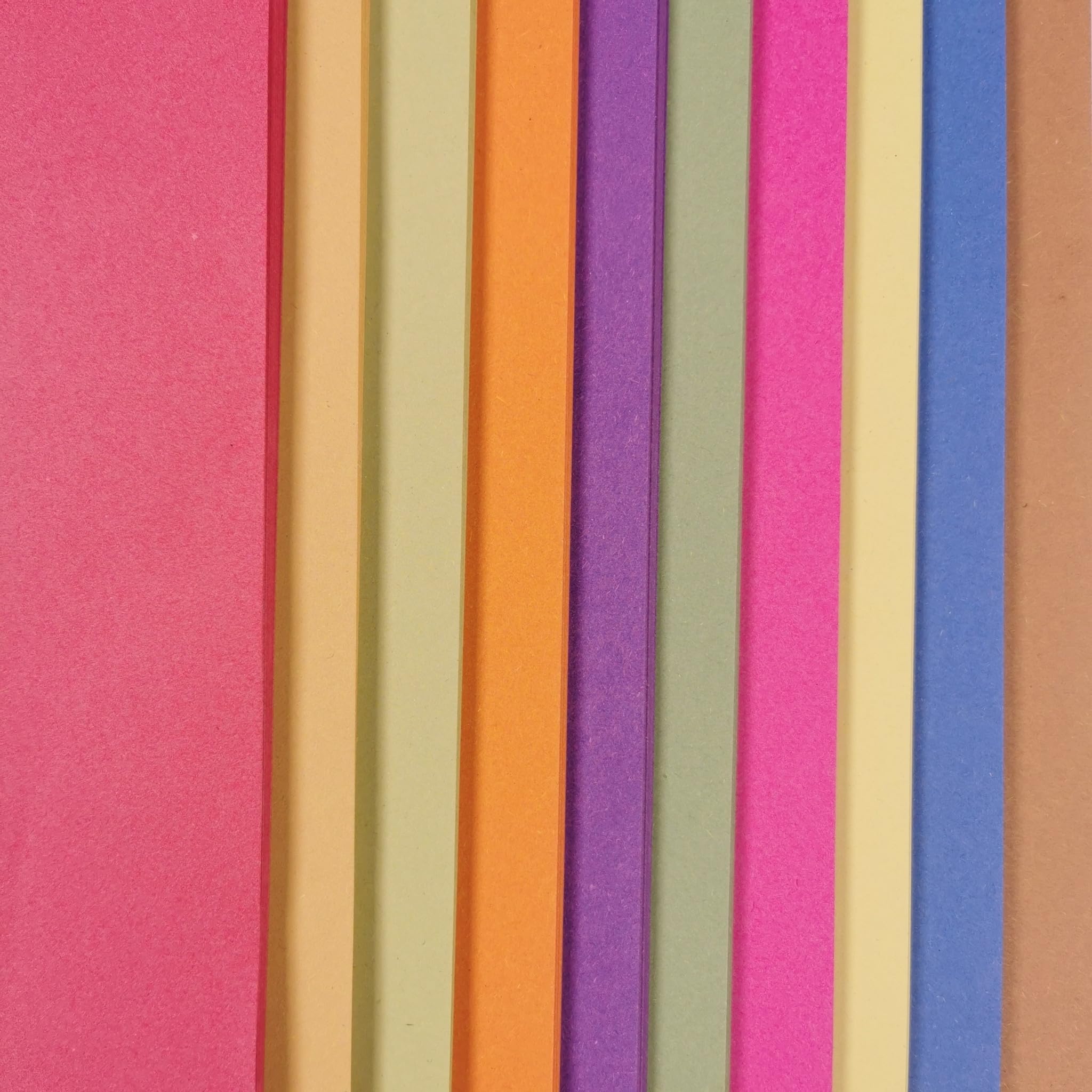 Be Creative A3 Recycled Sugar Paper - 10 Colours, 100gsm, 100 Sheets | Ideal for Pastel & Chalk 9