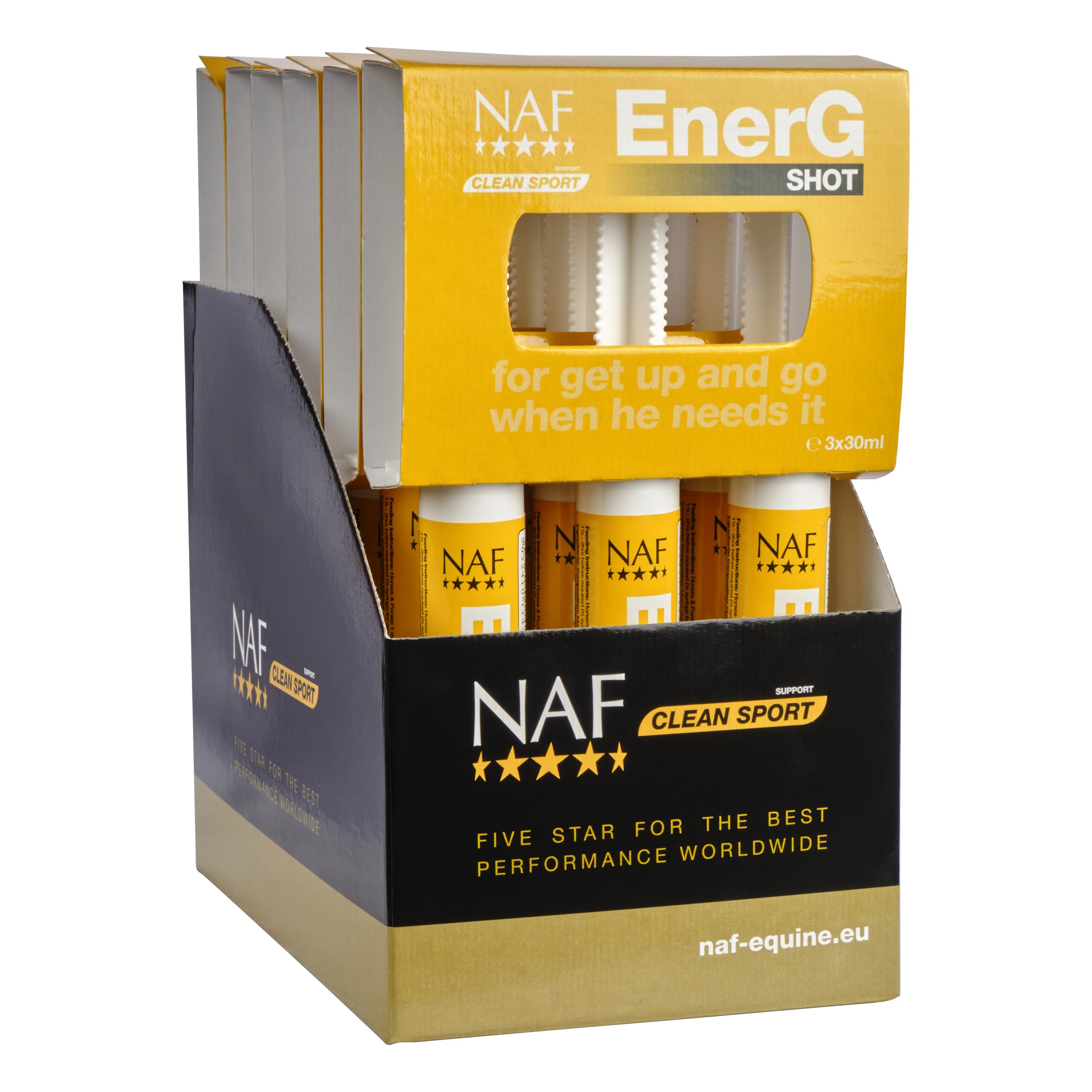 NAF EnerG Shot - Rapid Energy Boost for Horses | Iron & B Vitamins | Pack of Three 4