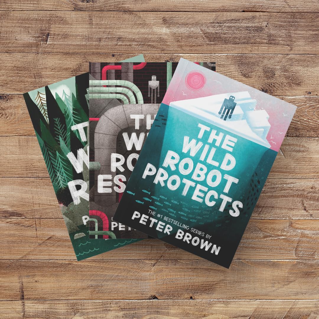 BONNIER The Wild Robot Escapes by Peter Brown | Paperback Edition 4