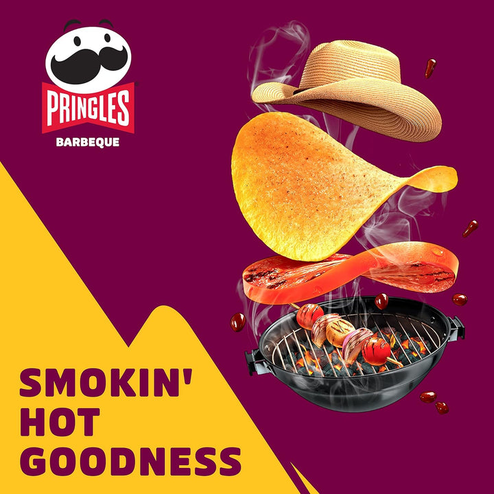 Pringles Texas BBQ Sauce Potato Chips 40 g (Pack of 12)